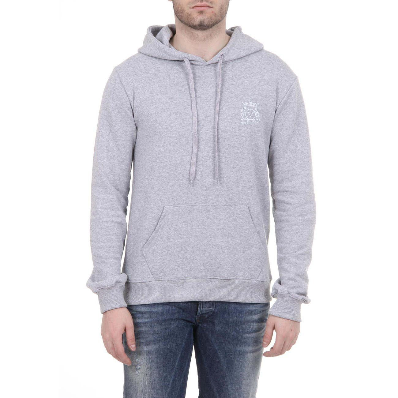 Felpa con cappuccio da uomo V 1969 Italia ART. 4467 GRIGIO CHIARO