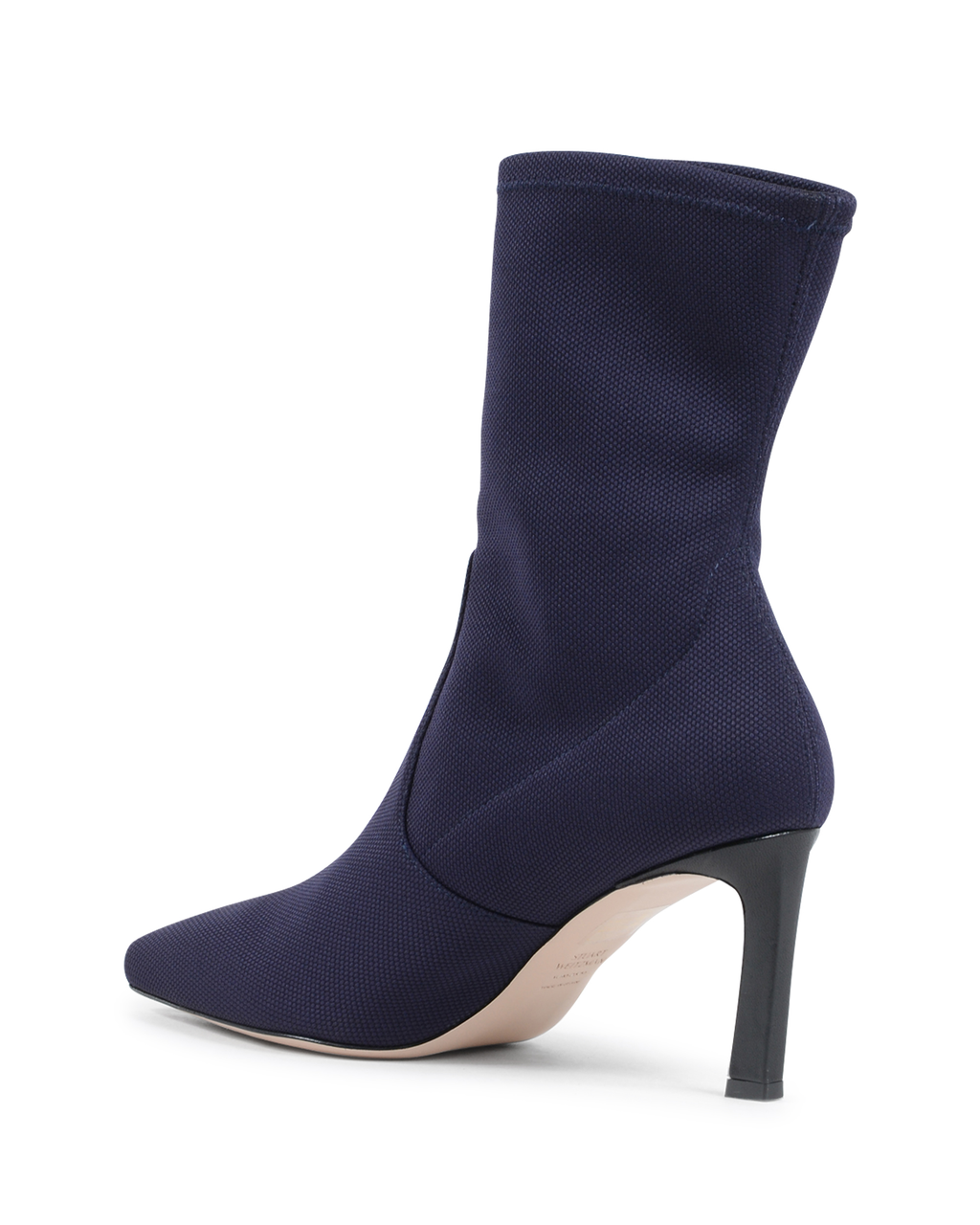 Stivaletti da donna Stuart Weitzman blu navy RAPTURE 75