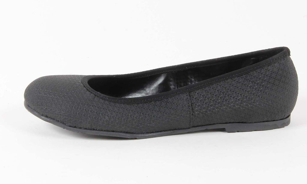 V 1969 Italia Ballerina da donna E08 TESSUTO NERO
