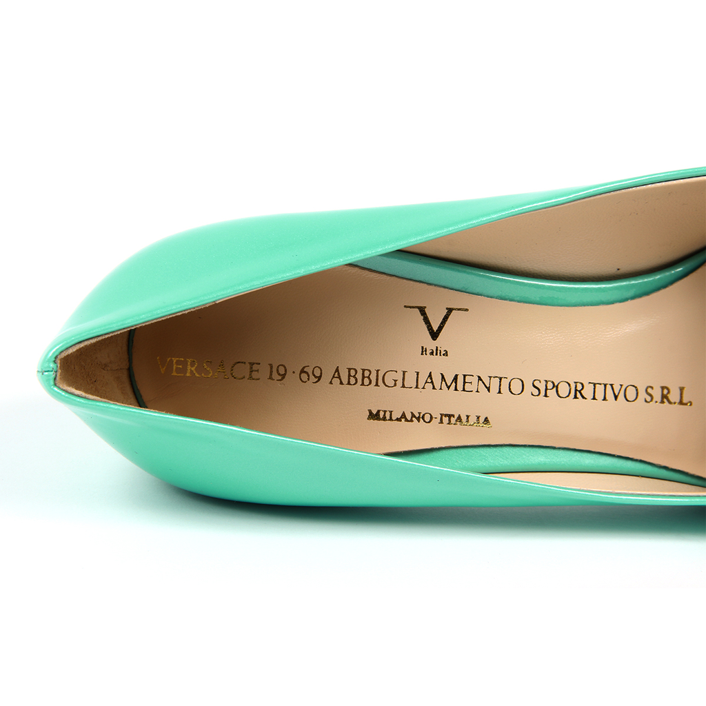 V 1969 Italia Womens Pump Green MINA