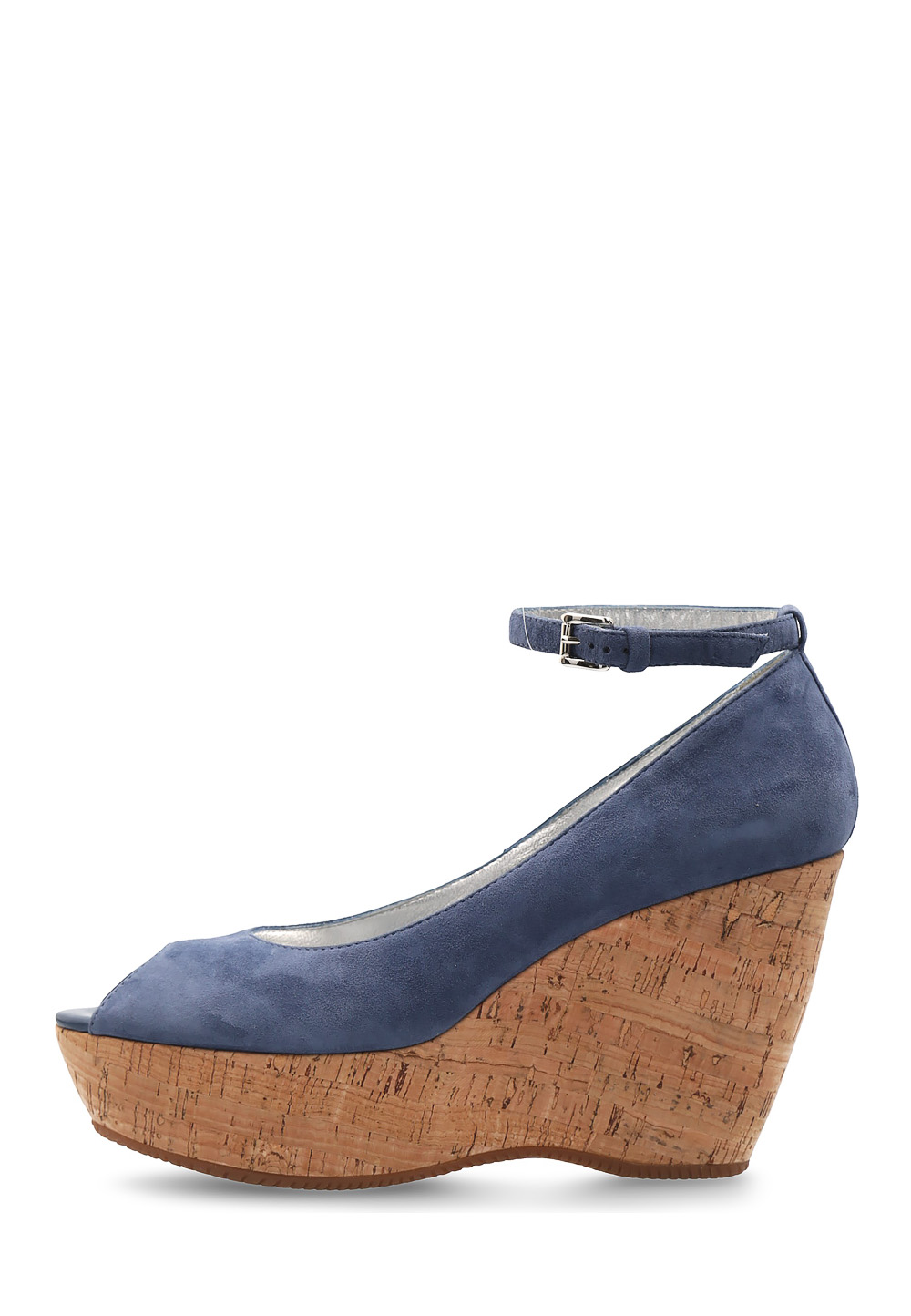 Hogan Sandalo con zeppa da donna Blu HXW2000I440CR0U822