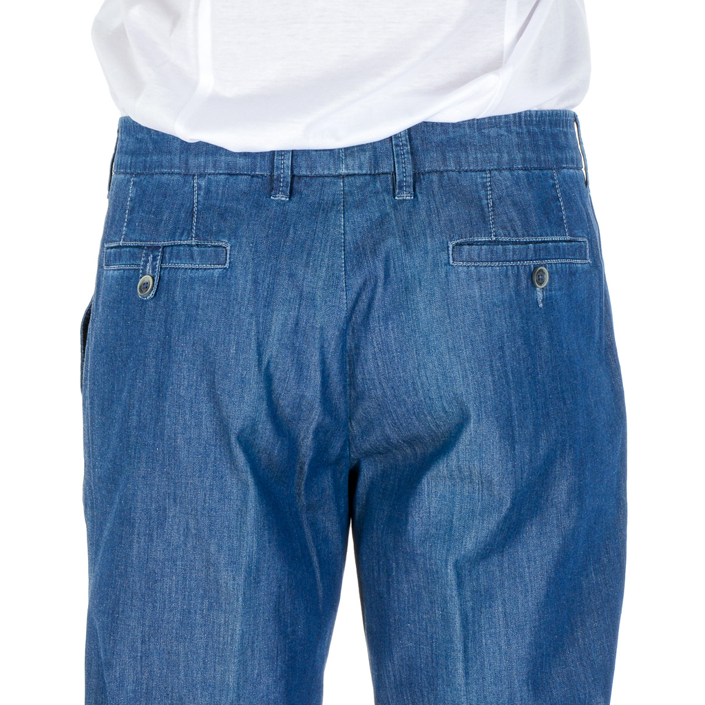 Corneliani Pantaloni Uomo Blu