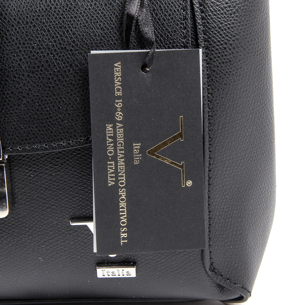 Borsa da donna V 1969 Italia V020-S PALMELLATO NERO