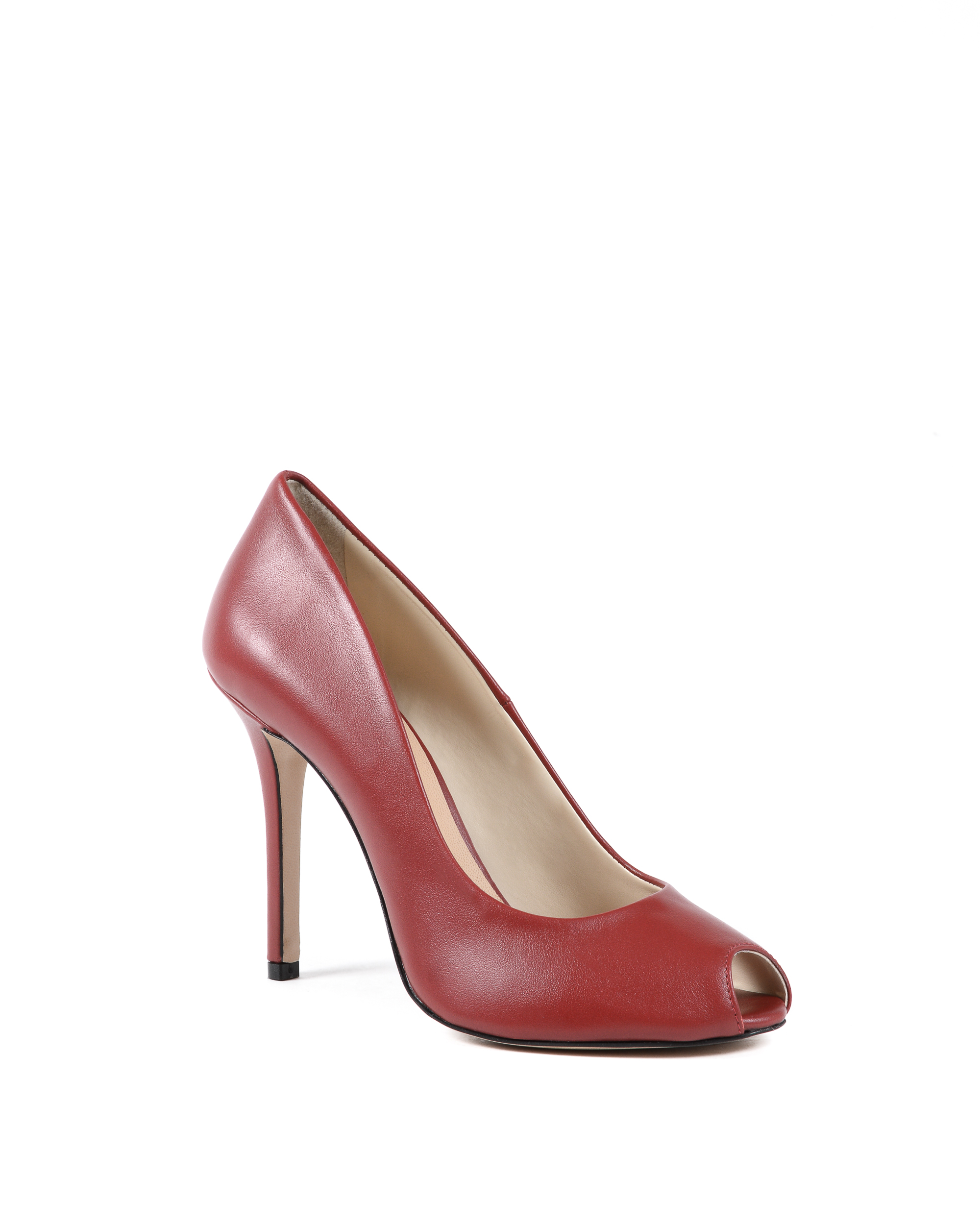 Décolleté Donna 19V69 Italia Punta Aperta Rosso 303 VITELLO ROSSO
