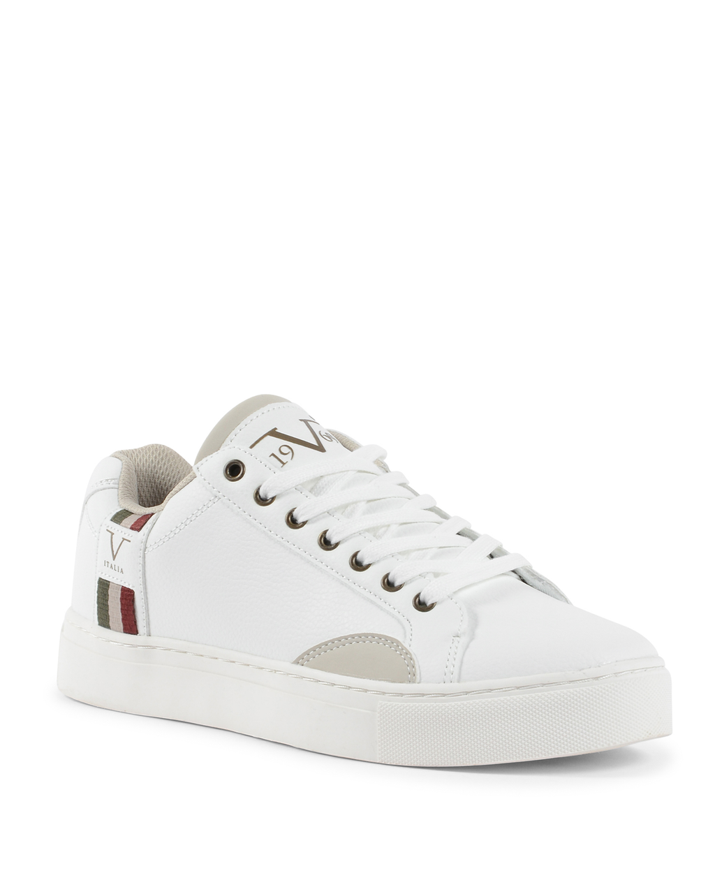 19V69 Italia Sneaker da uomo bianca VI21SC0004 BIANCO SPORCO