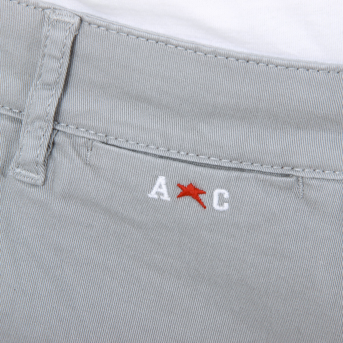 Pantaloni da uomo Andrew Charles grigio chiaro AMARA