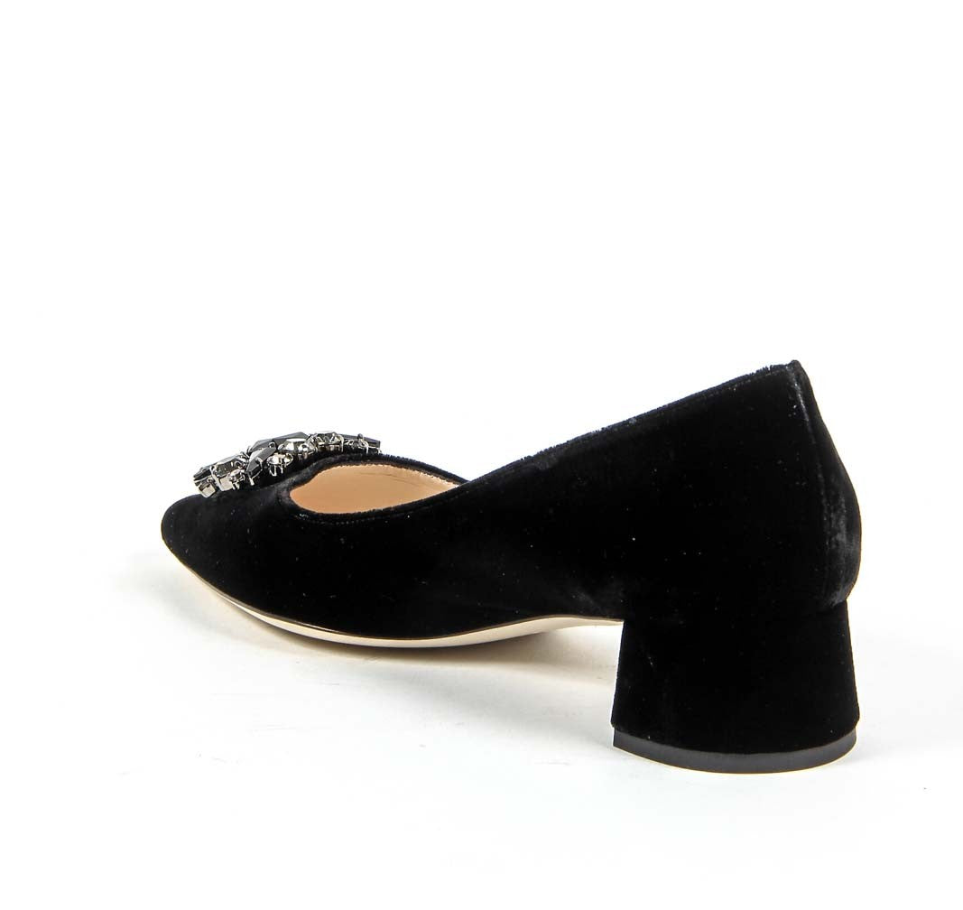 Décolleté da donna V 1969 Italia 3110276 VELLUTO NERO