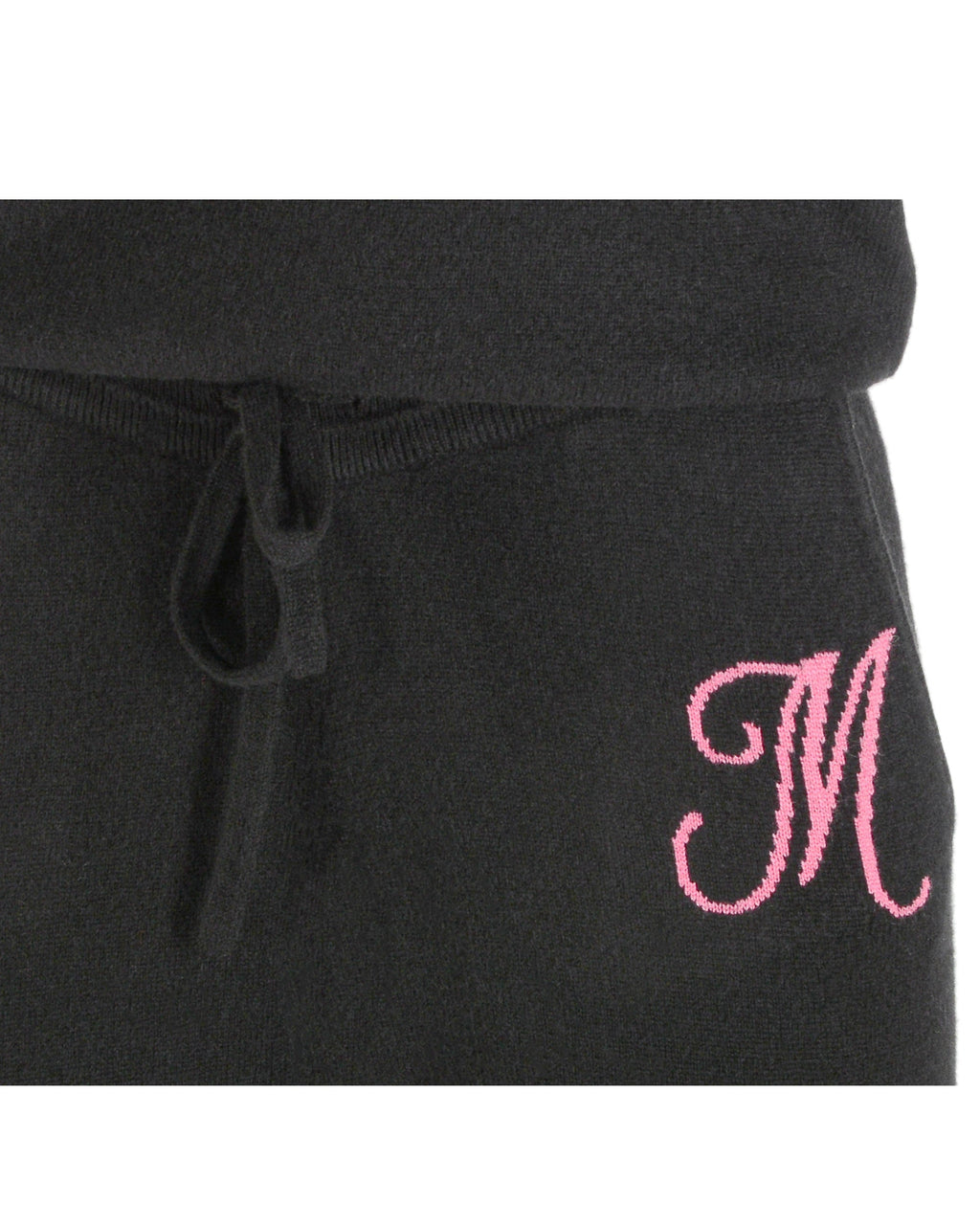 Pantaloni da tuta in cashmere - Nero