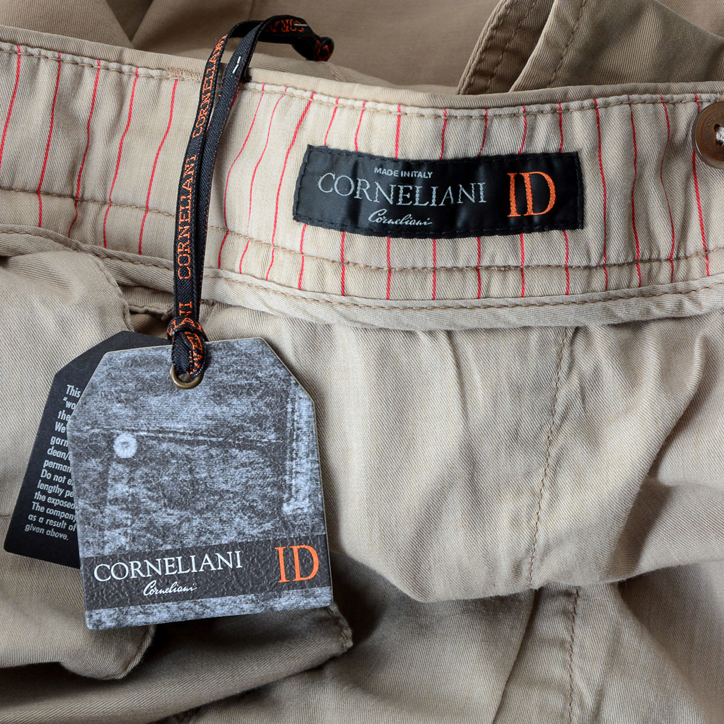 Corneliani Pantaloni Uomo Beige