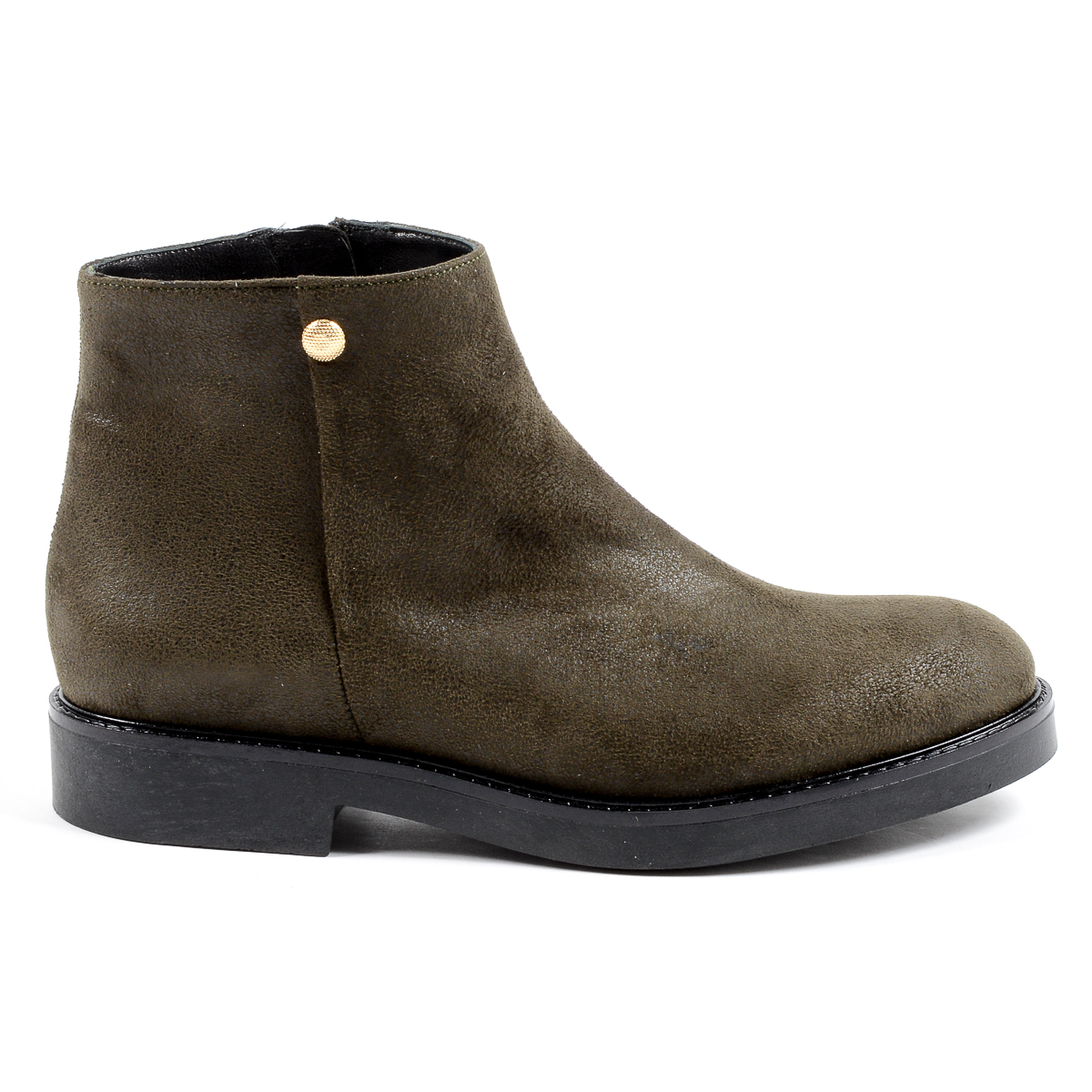 V 1969 Italia Stivaletto da donna verde scuro TILLY