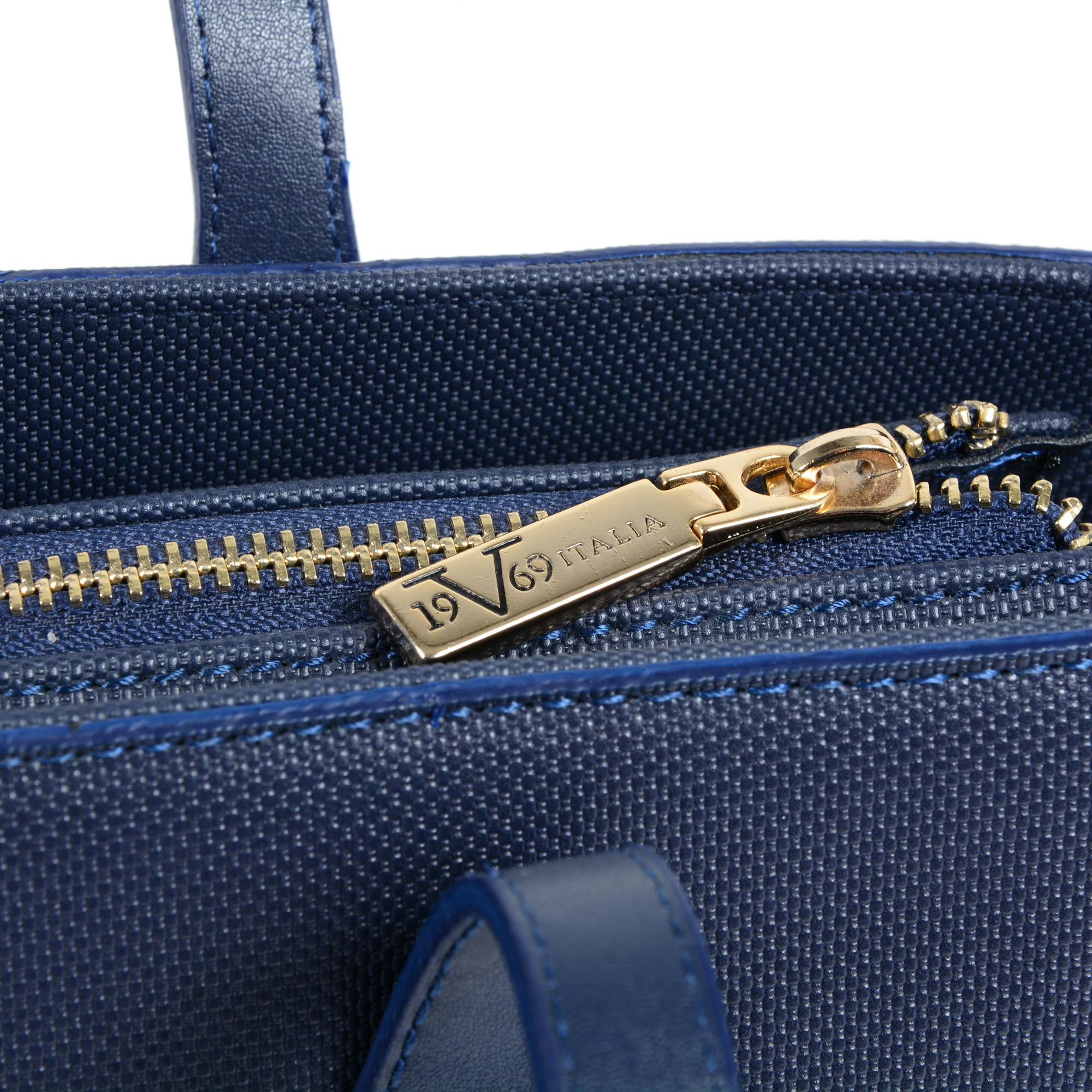 Borsa a mano da donna V Italia Blu scuro 3301 BLU NAVY