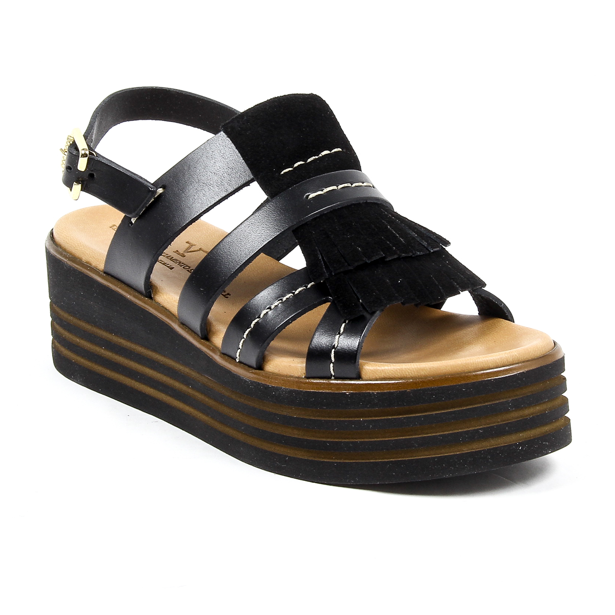 Sandalo flatform da donna V 1969 Italia