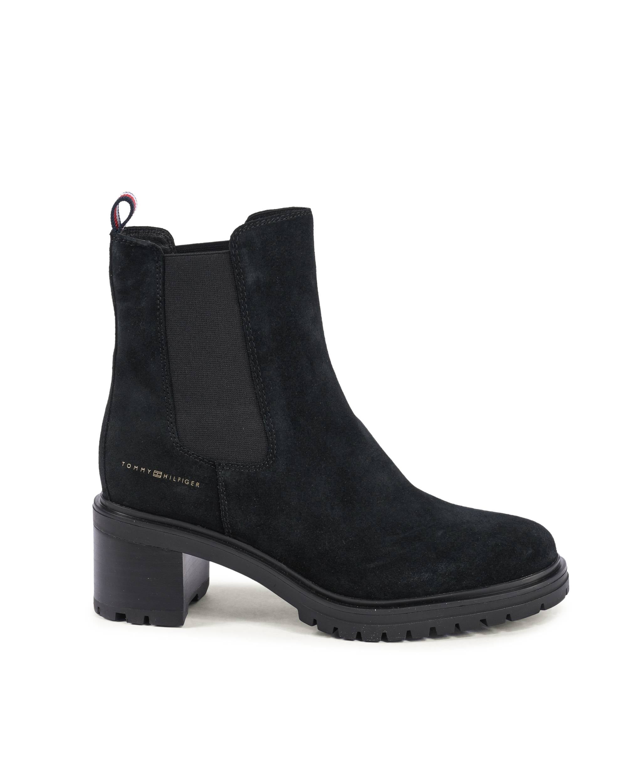 Tommy Hilfiger Stivali da donna NERO FW0FW07522BDS