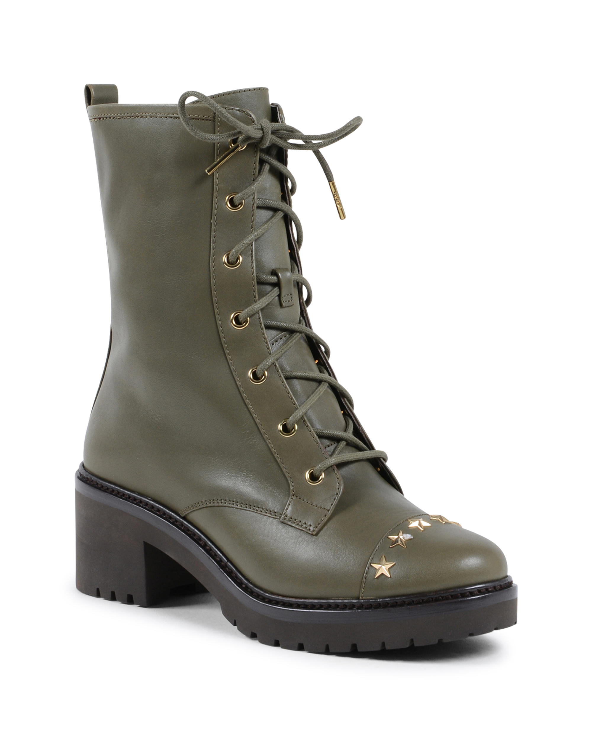 Stivaletto corto da donna Michael Kors verde CODY