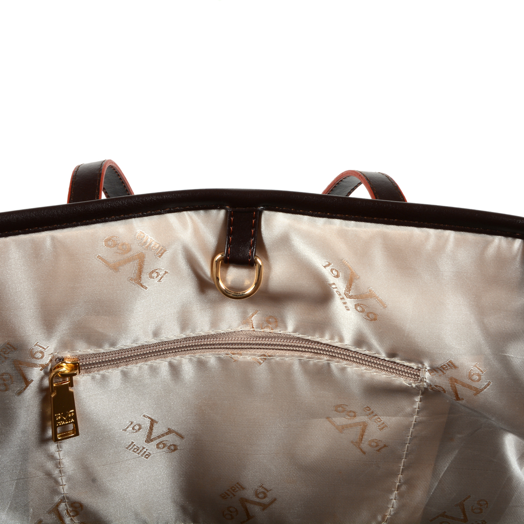 V 1969 Italia Borsa da donna marrone MANILA