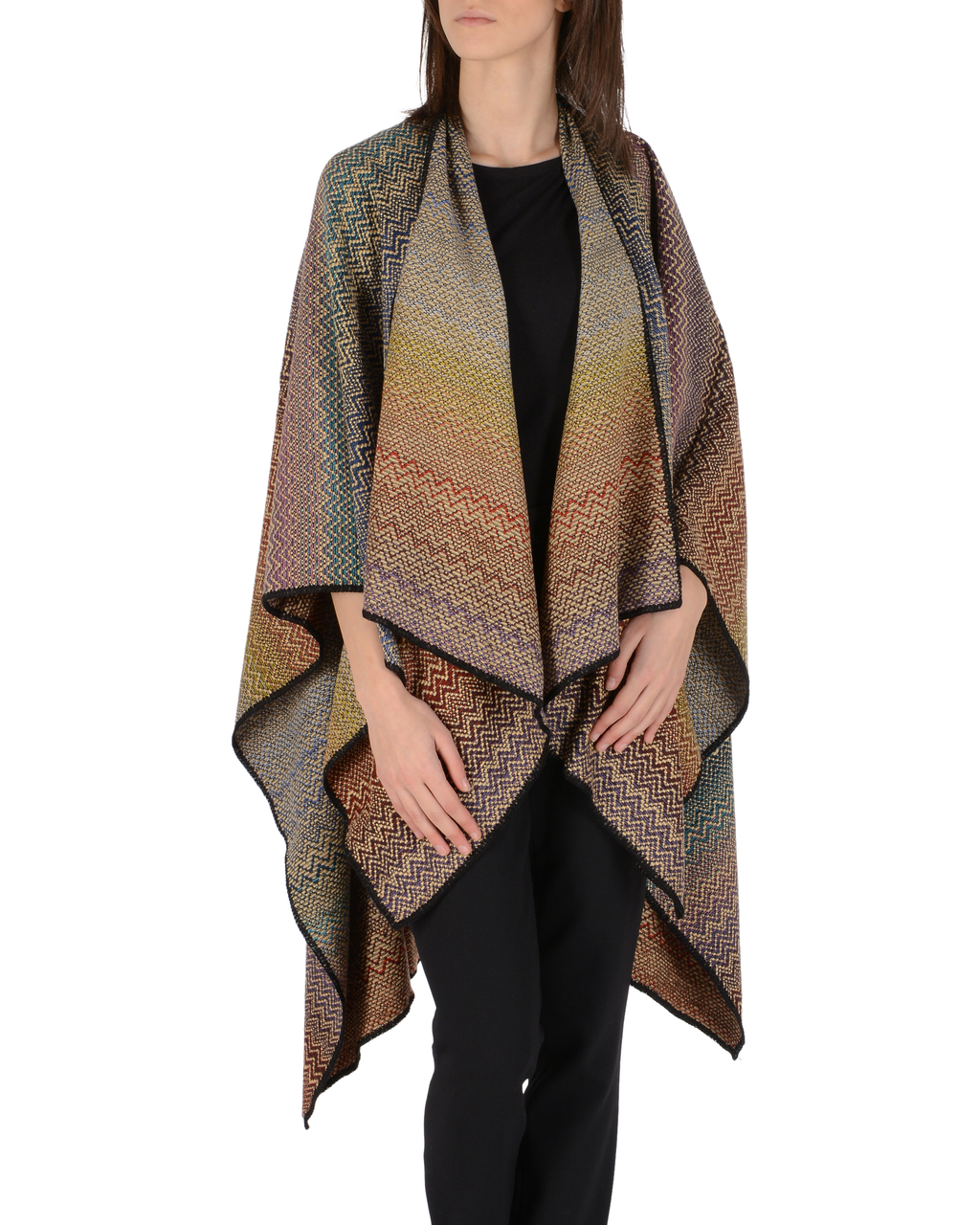Missoni Donna Mantella Multicolore MANTWMU66320001