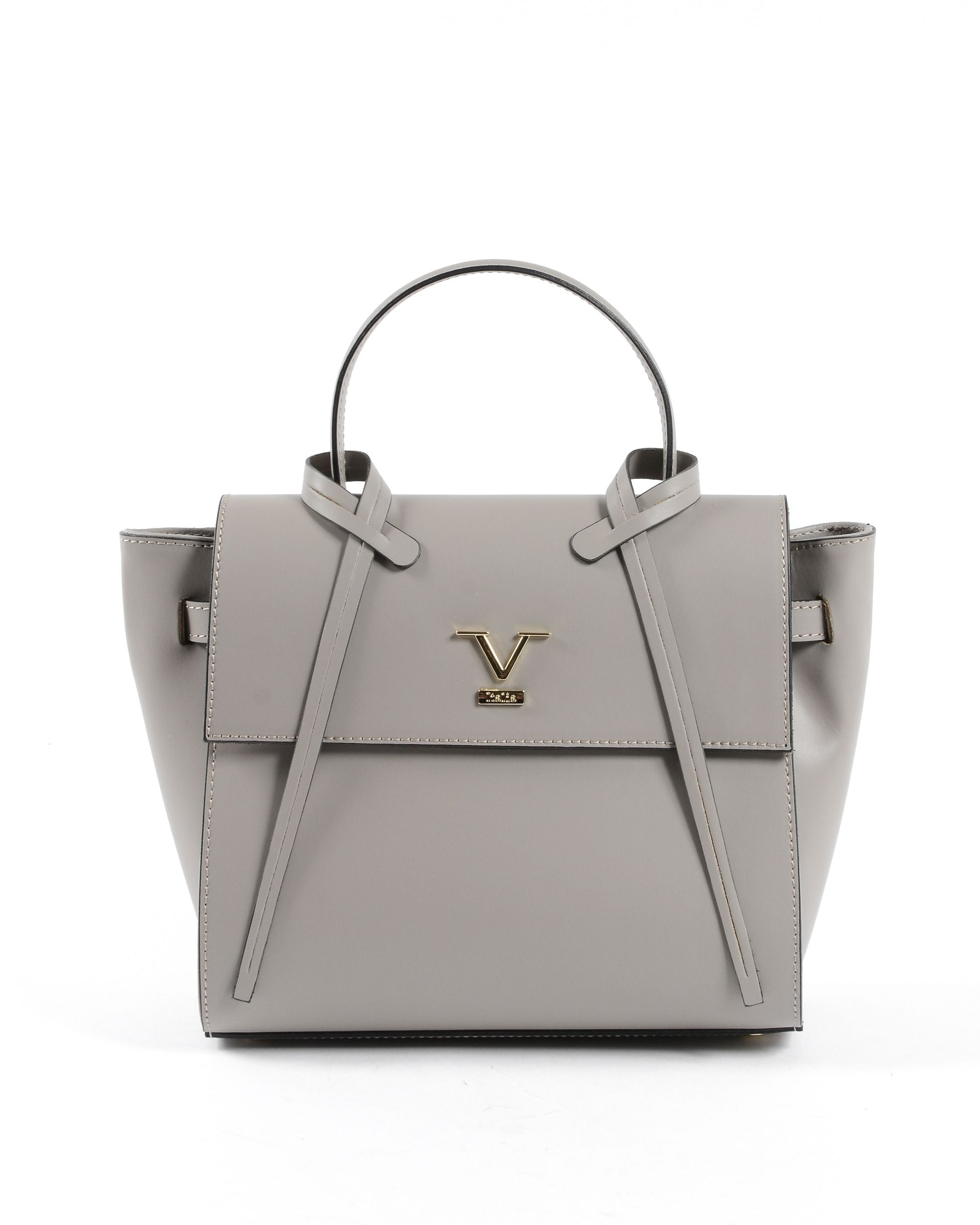 Borsa a mano da donna V Italia V030-G RUGA TAUPE