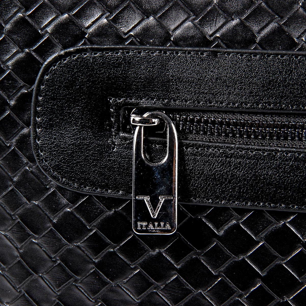 V 1969 Italia Borsa da uomo nera GARY