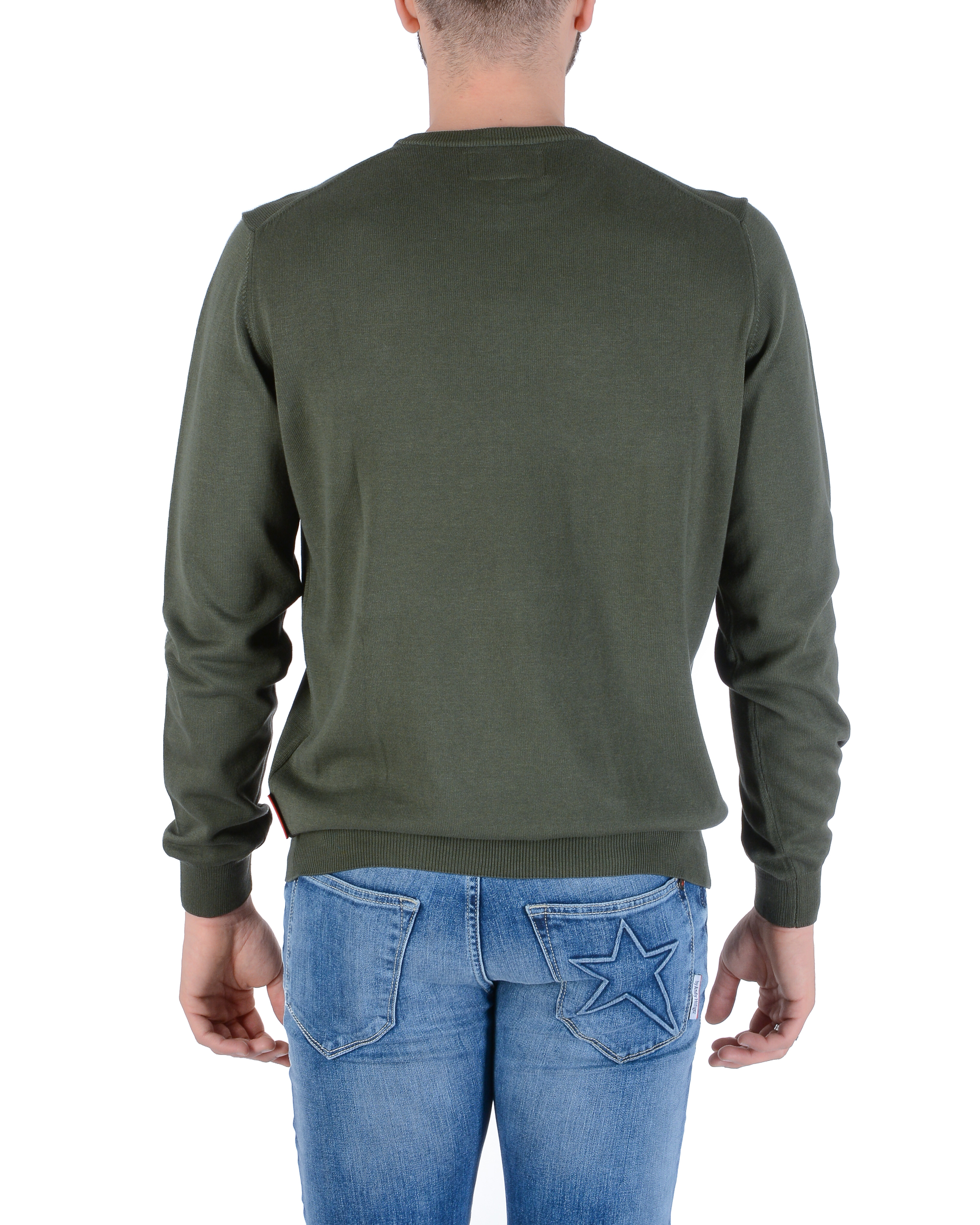 Maglione da uomo Andrew Charles KNITWEAR VERDE