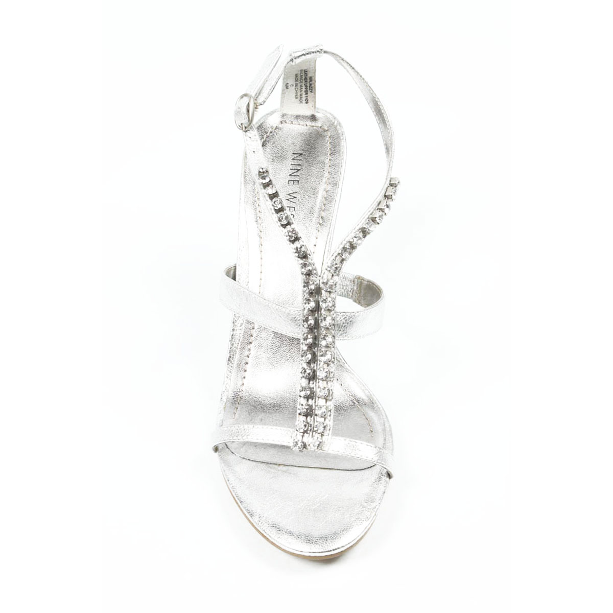 Sandalo con cinturino alla caviglia da donna Nine West NWJAZZY SLVR