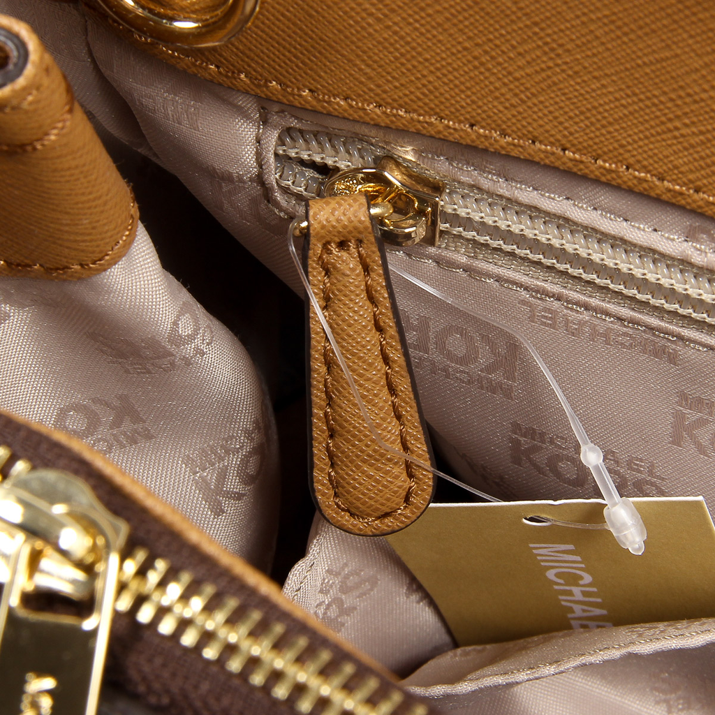 Borsa a mano da donna Michael Kors KELLEN 35S7GSOS2B BRN ACORN