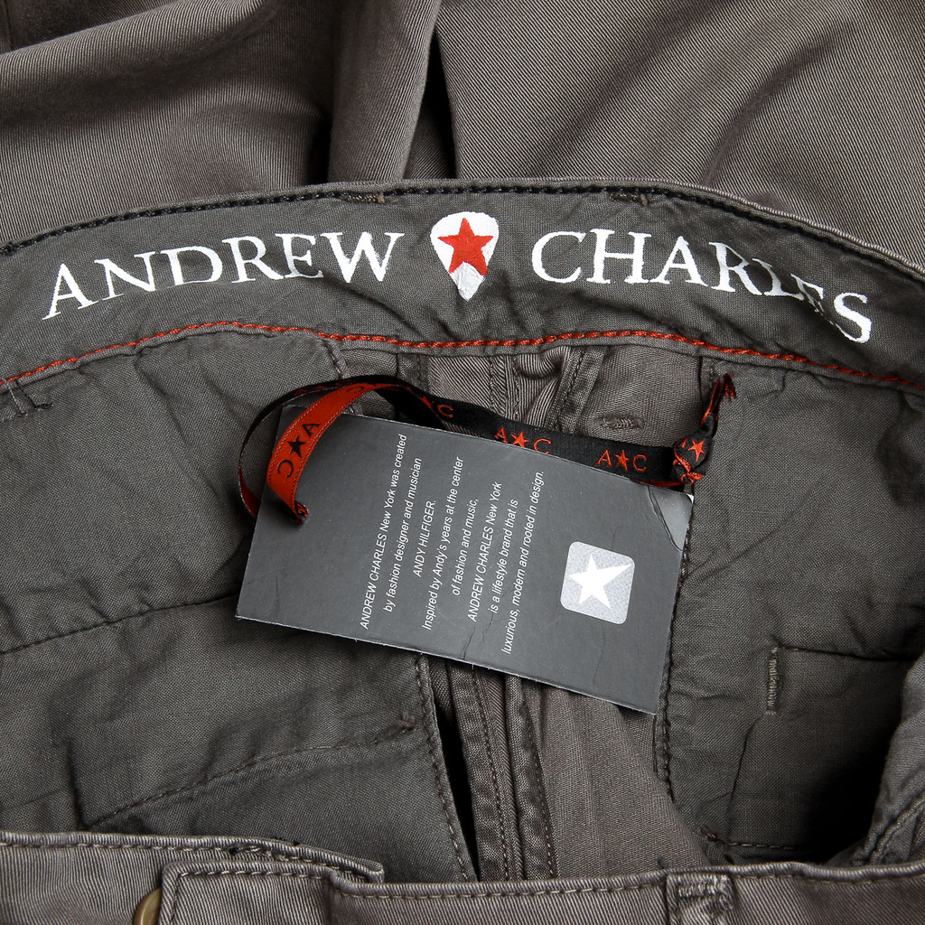 Pantaloni da uomo Andrew Charles marroni AMARA