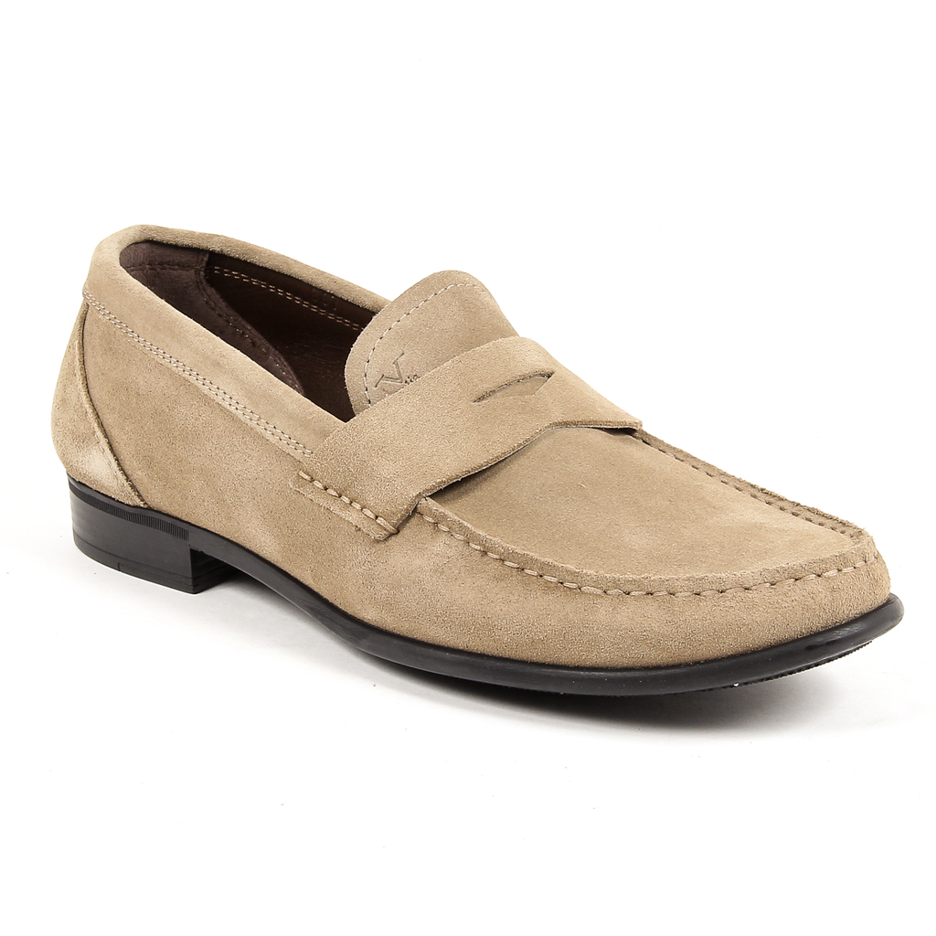 V 1969 Italia Mocassino da uomo Beige LEONARDO