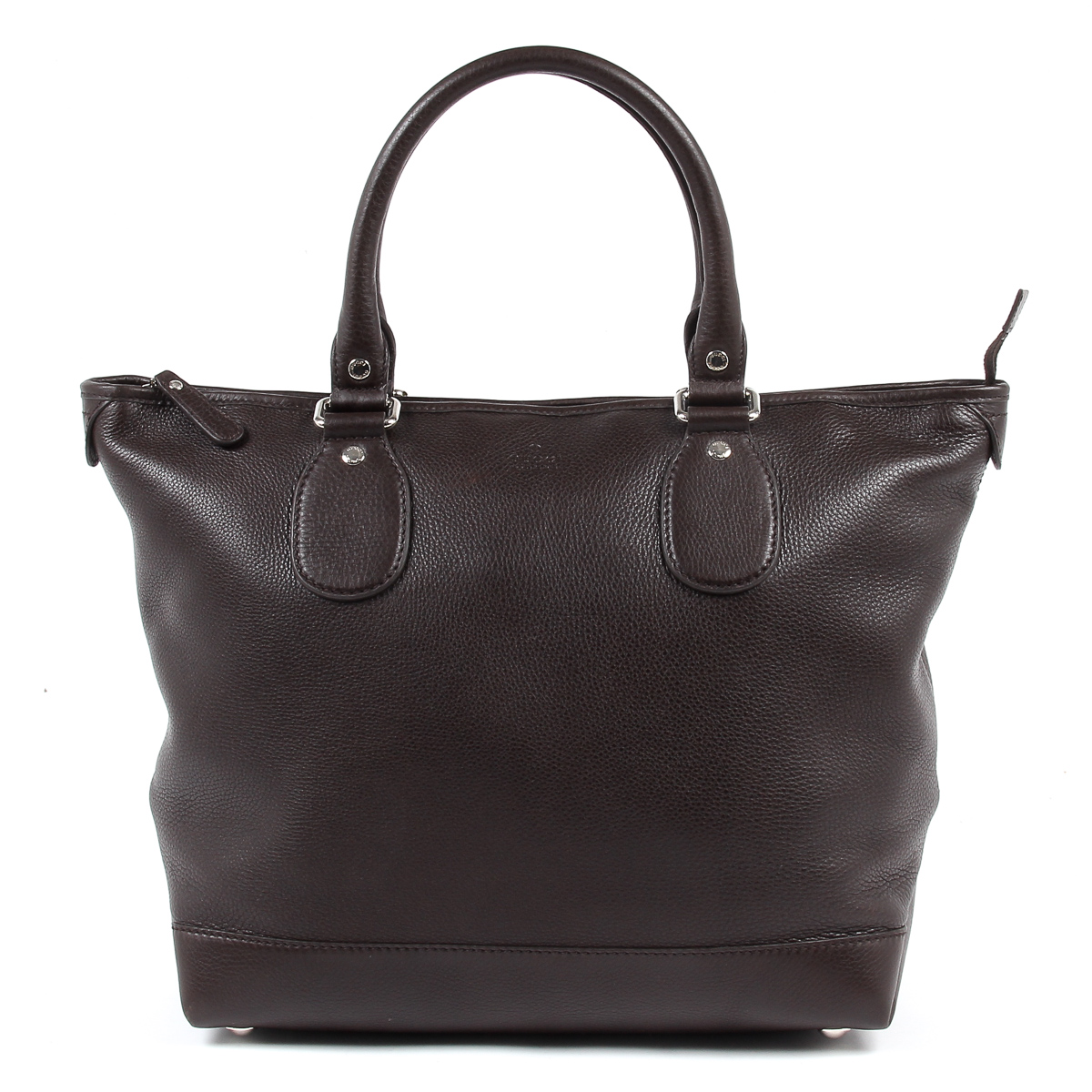 Gucci Borsa da donna in vitello morbido marrone scuro 246358 2140