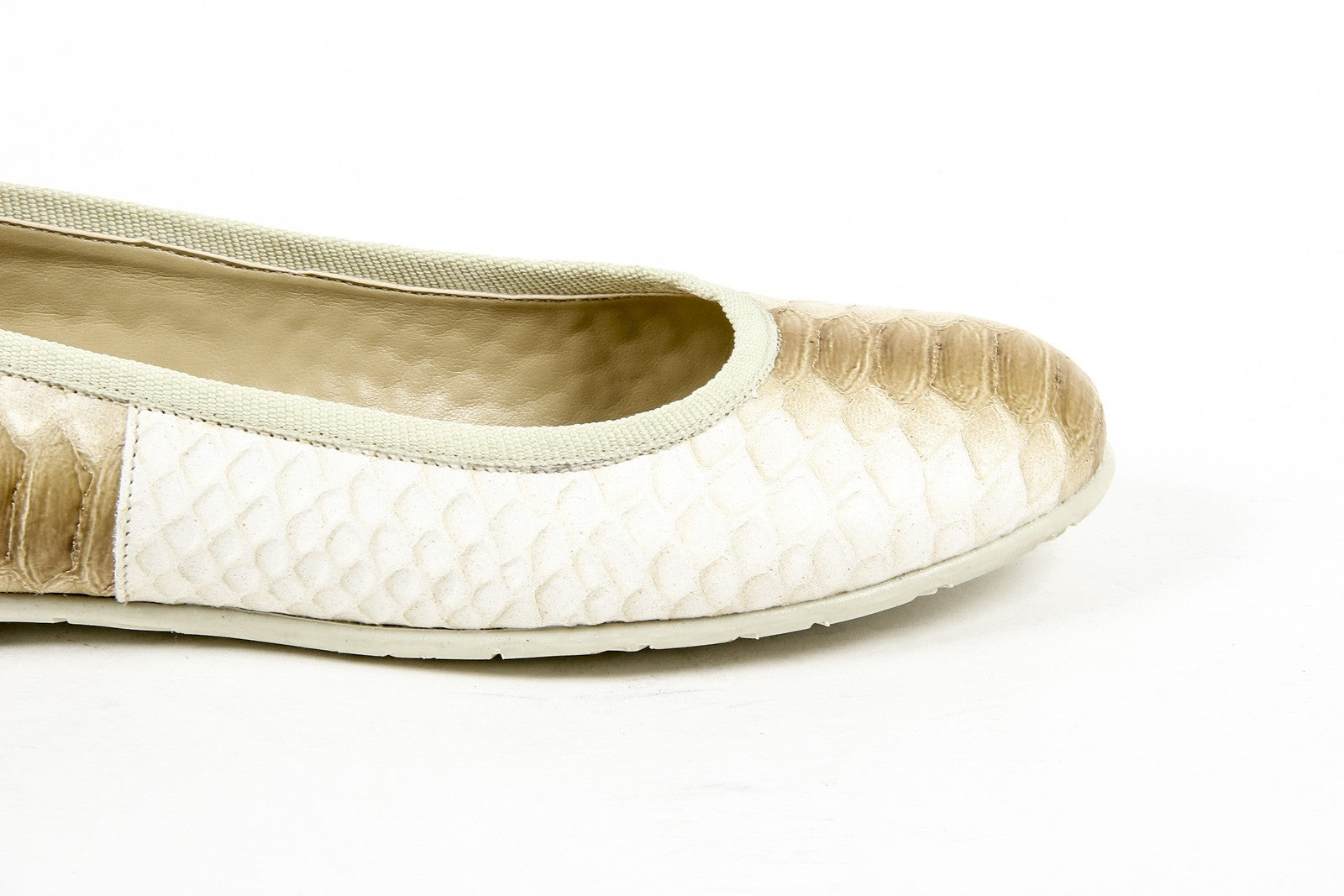 V 1969 Italia Ballerina da donna E08 PITONE BEIGE