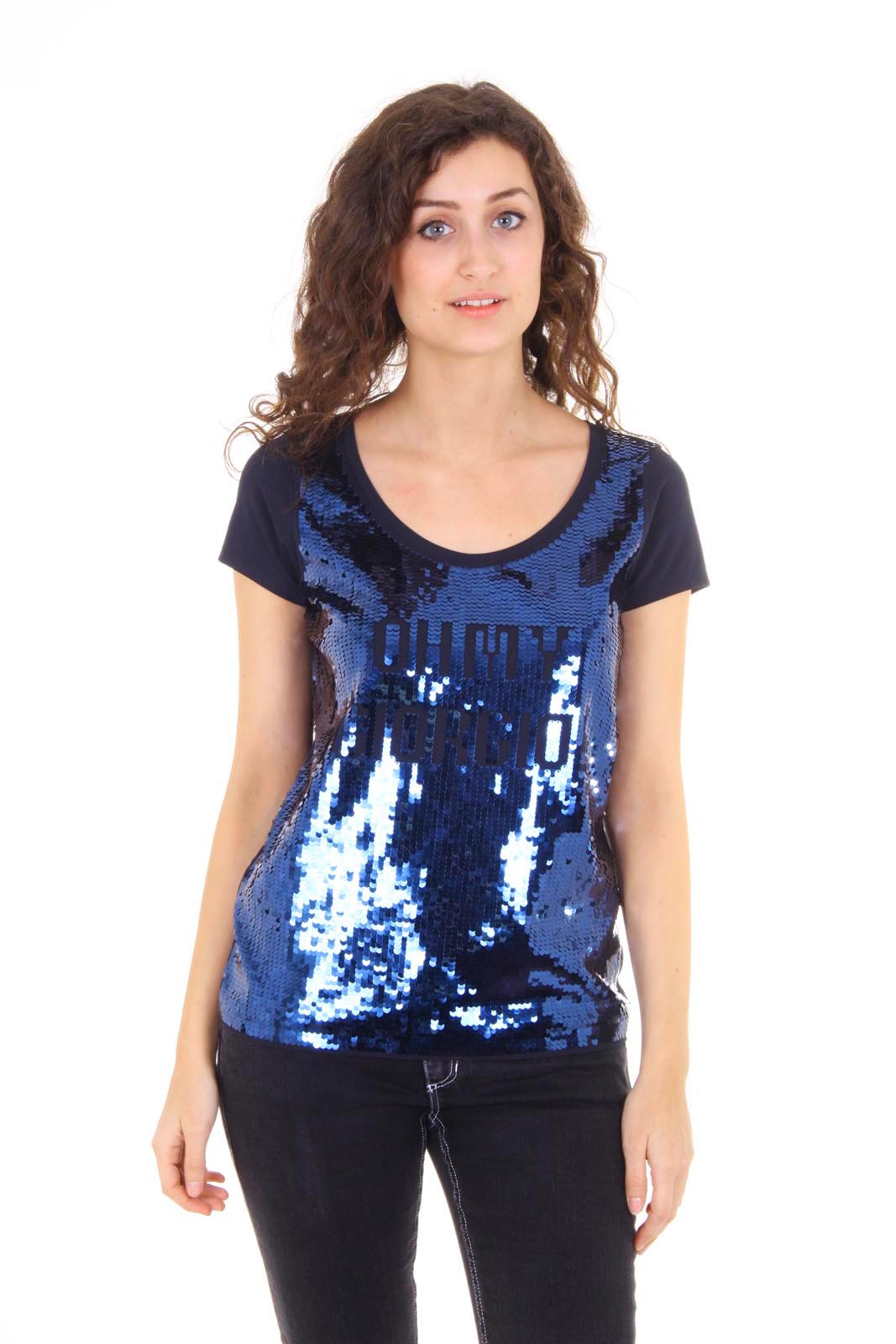 Emporio Armani t-shirt da donna manica corta AGH70 AH N5