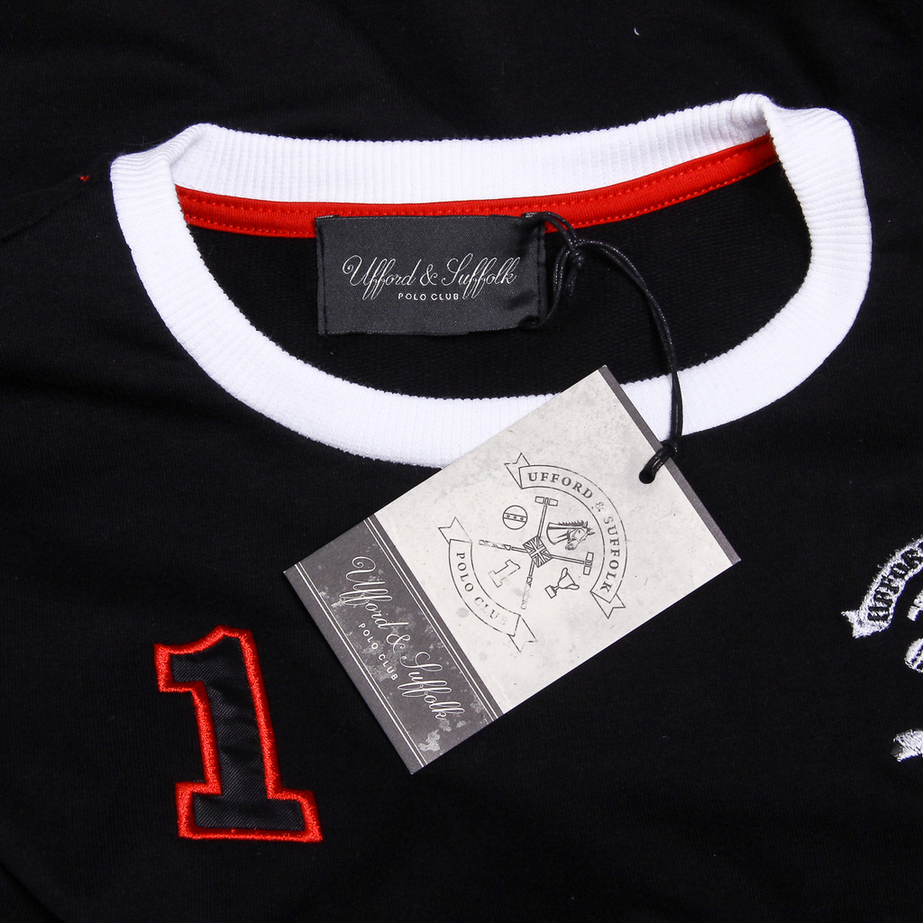 Maglione da uomo a maniche lunghe con scollo tondo Ufford & Suffolk Polo Club