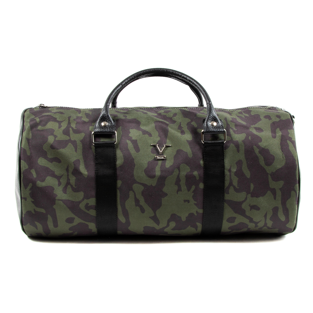 V 1969 Italia Borsa sportiva da uomo nera DESMOND