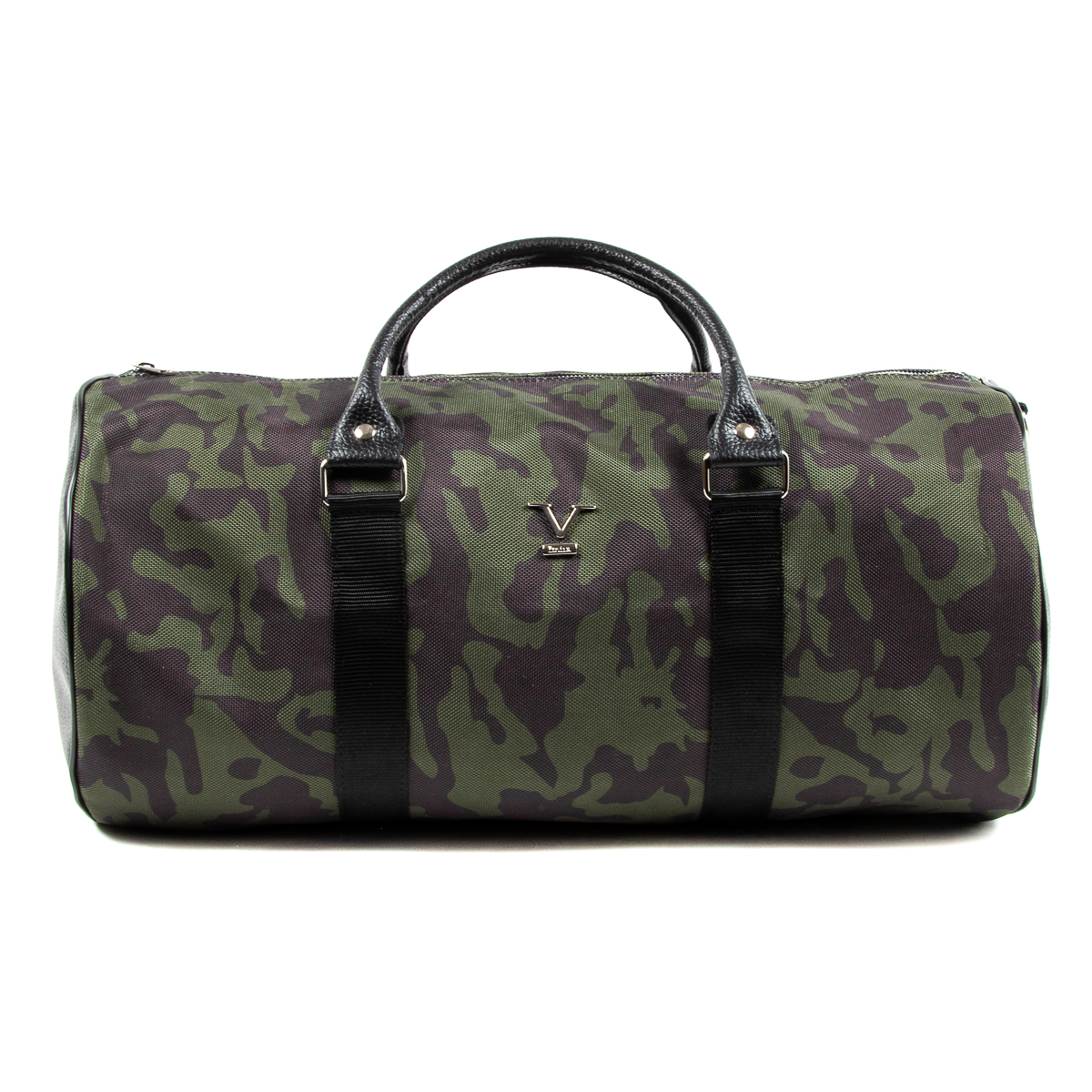 V 1969 Italia Borsa sportiva da uomo nera DESMOND