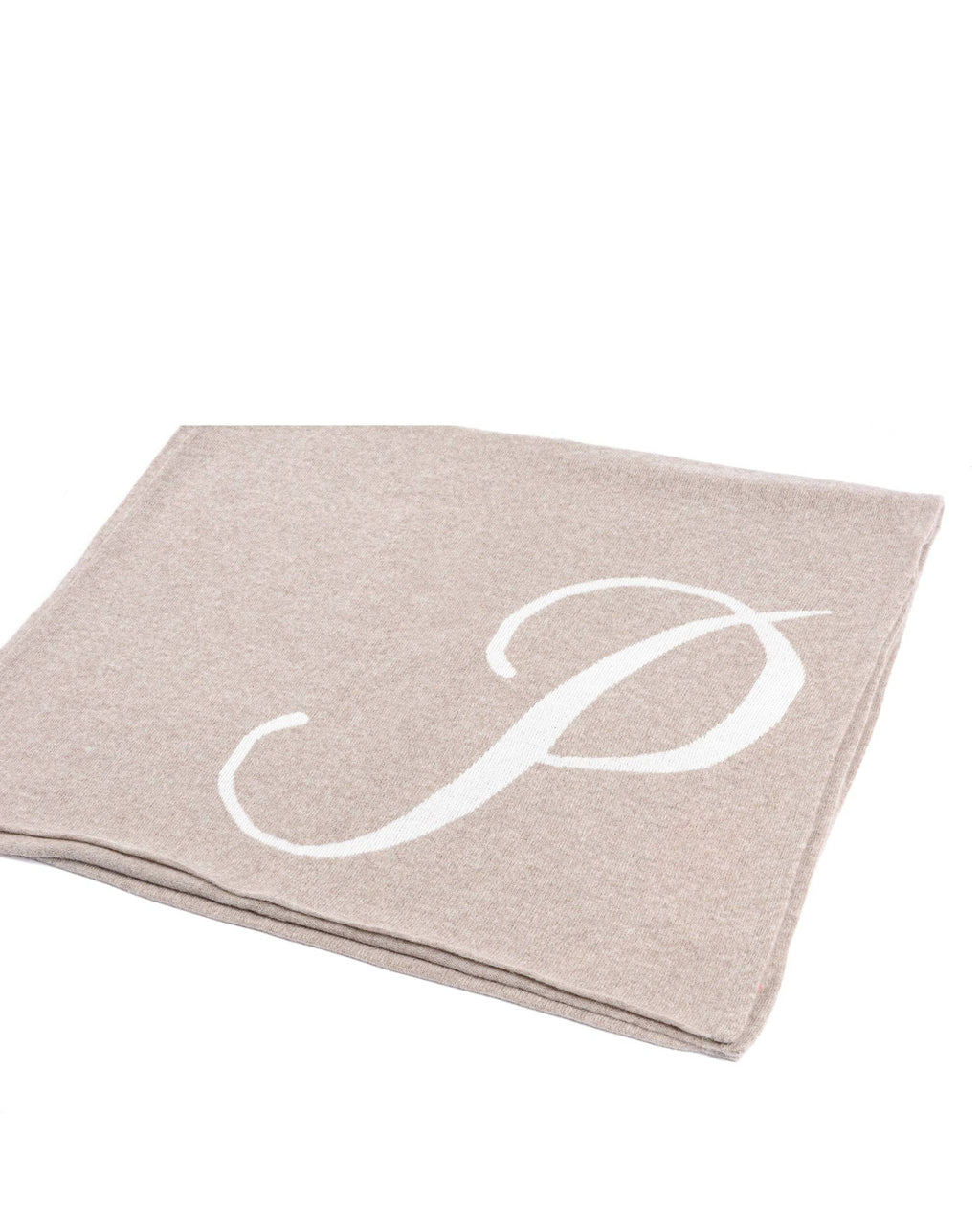 Sciarpa monogrammata Dee Ocleppo DEAN VILLAGE CAMEL P