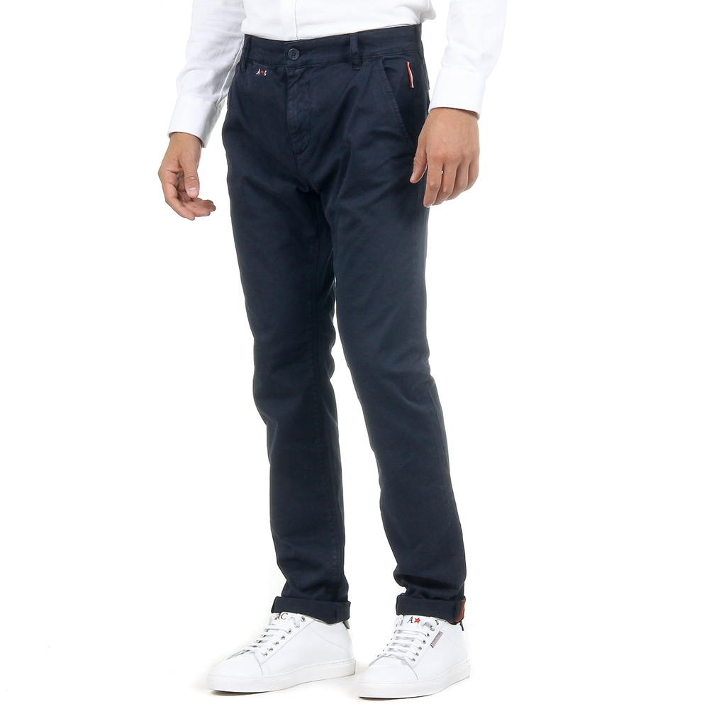 Pantaloni da uomo Andrew Charles blu AMARA