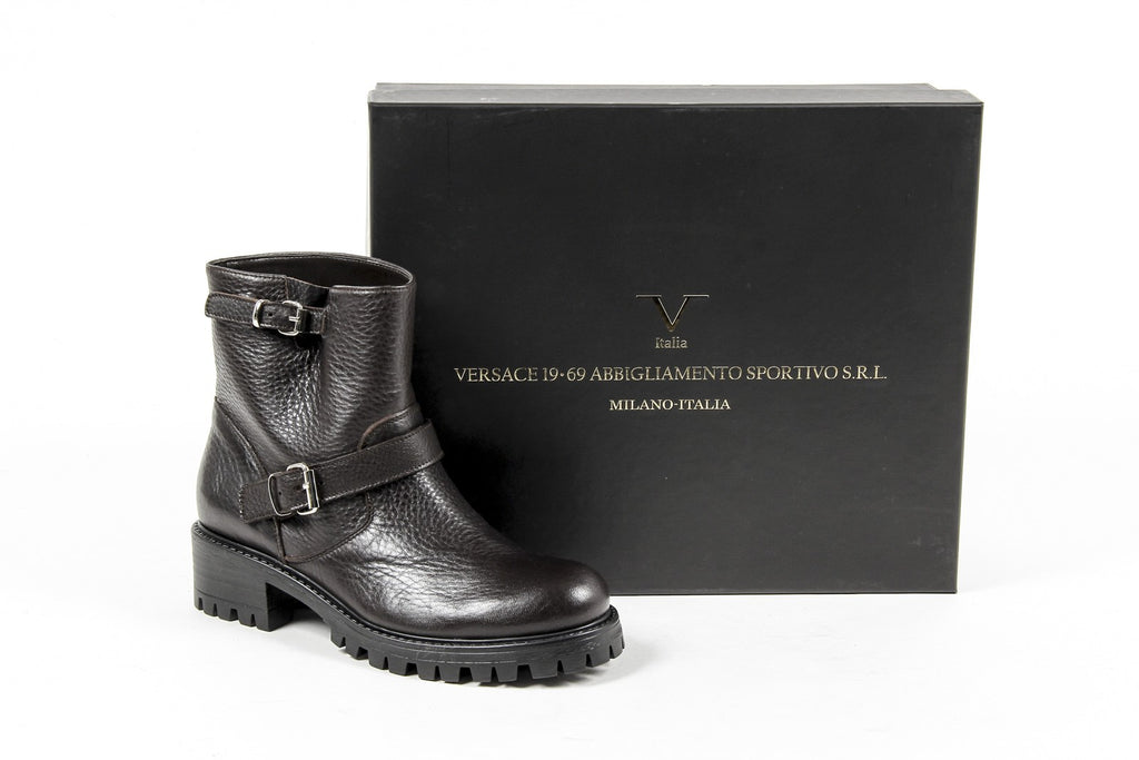V 1969 Italia Womens Short Boot B1441 CERVO T. MORO