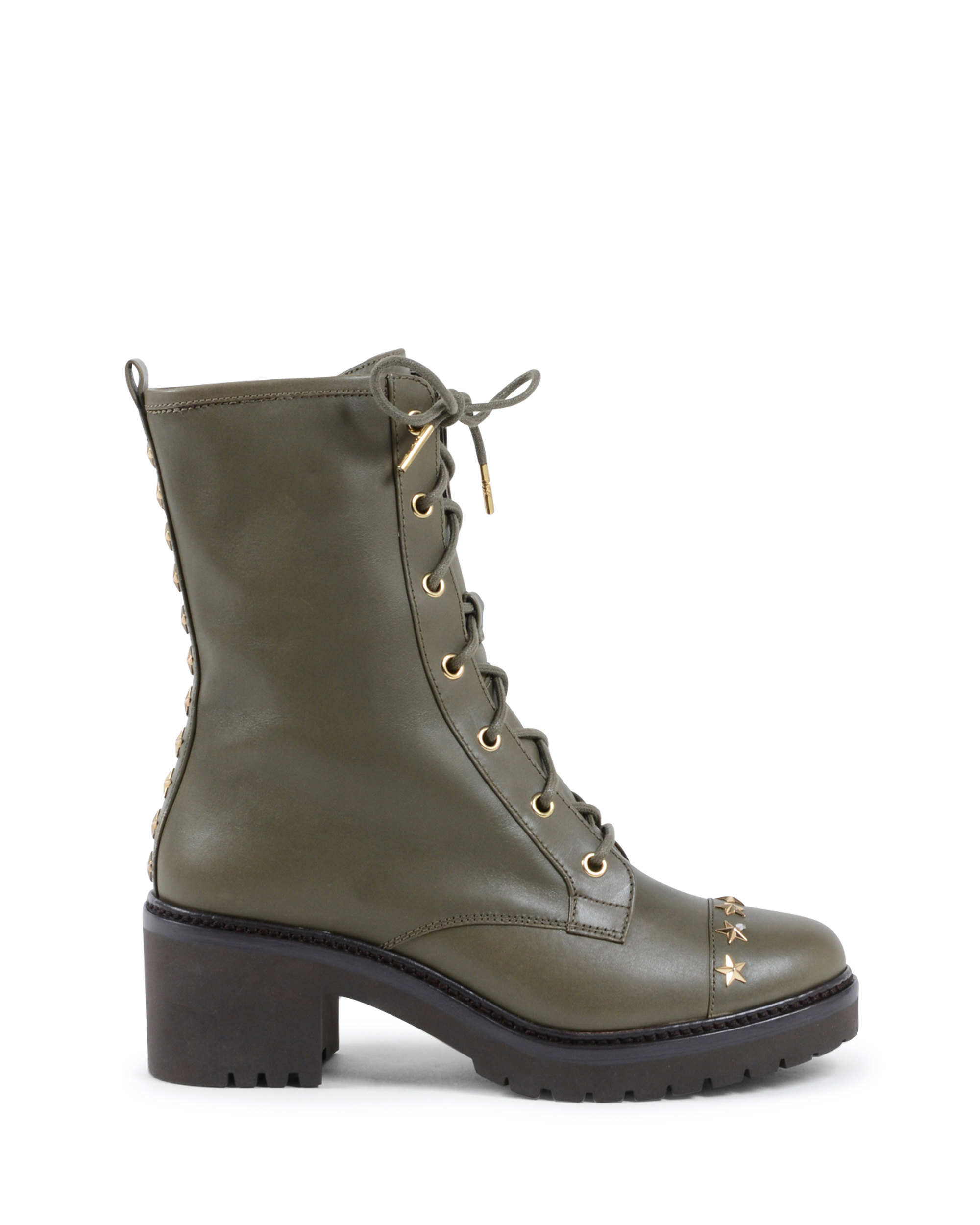 Stivaletto corto da donna Michael Kors verde CODY