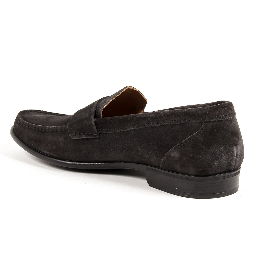 V 1969 Italia Mocassino da uomo grigio scuro LEONARDO
