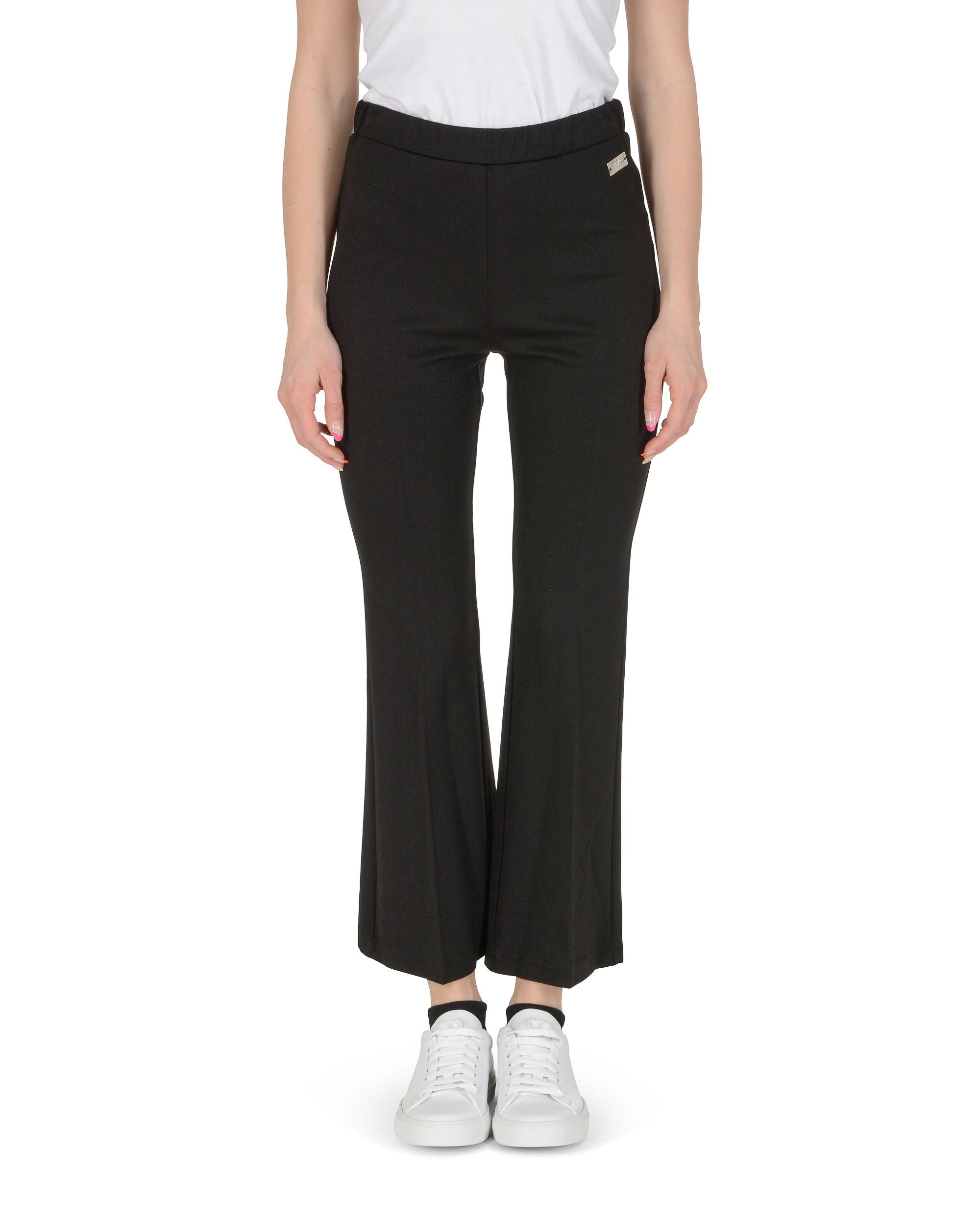19V69 Italia Pantaloni da donna neri ZEPPELLIN BLACK
