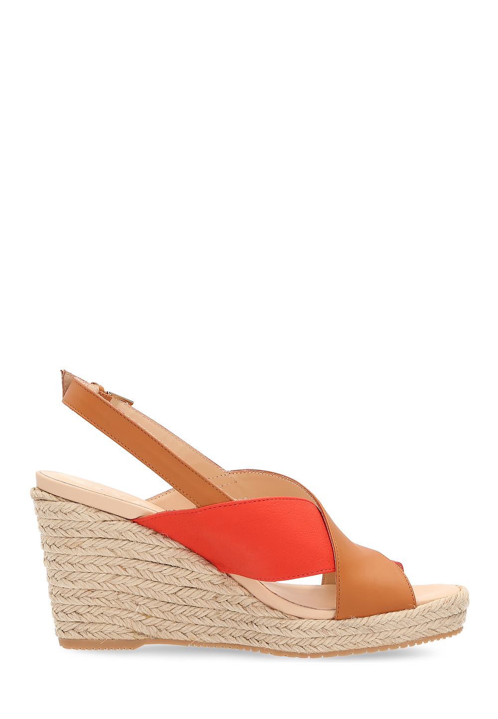 Hogan Sandalo con zeppa da donna Beige HXW2660R53088IC0X04