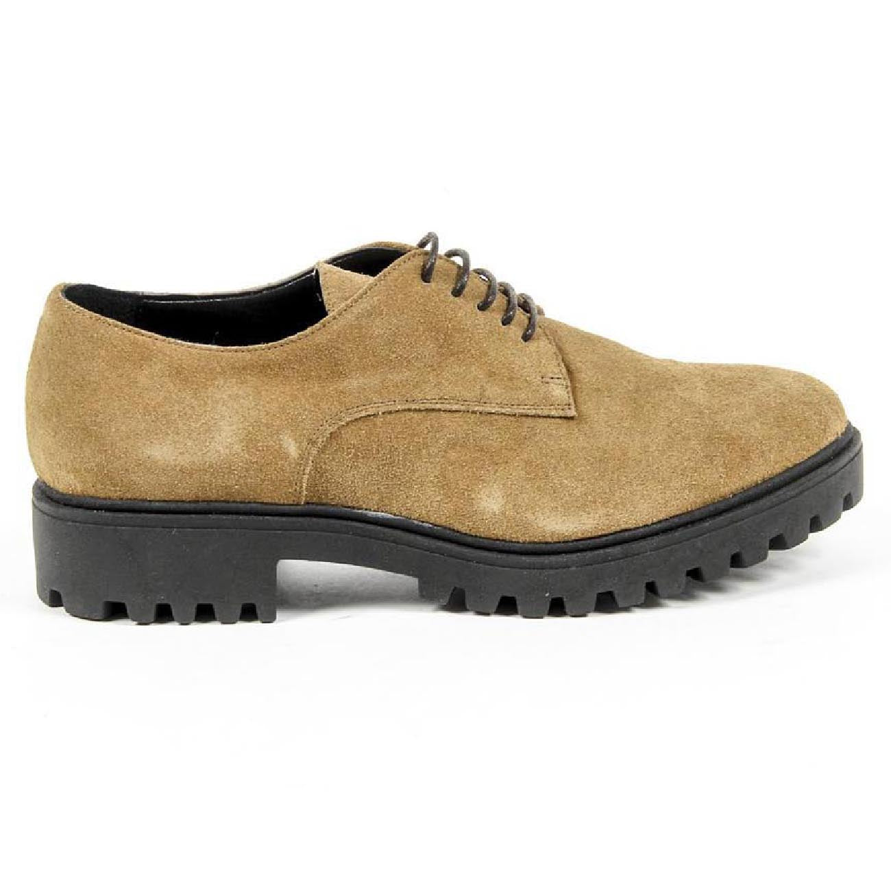 Scarpa stringata da donna V 1969 Italia C01 CAMOSCIO CUOIO