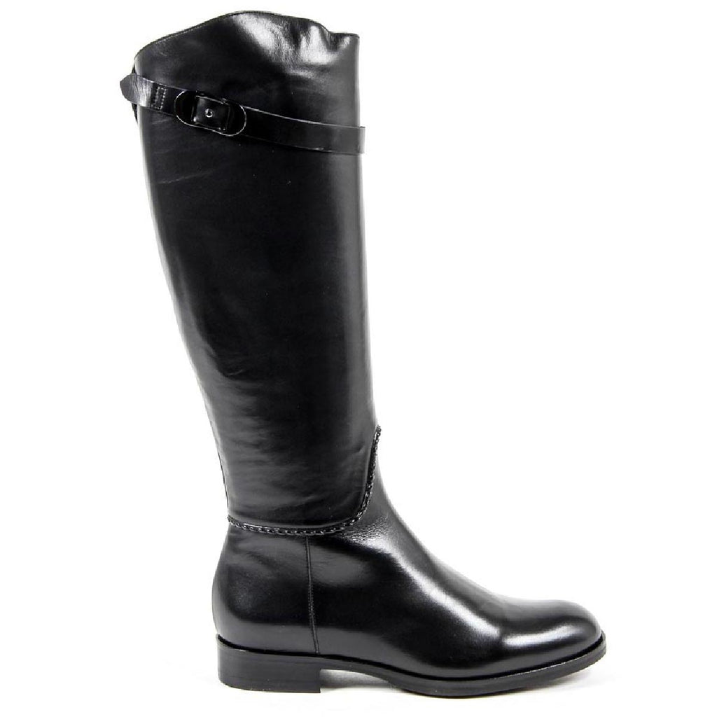 V 1969 Italia Womens High Boot B2414 VITELLO NERO