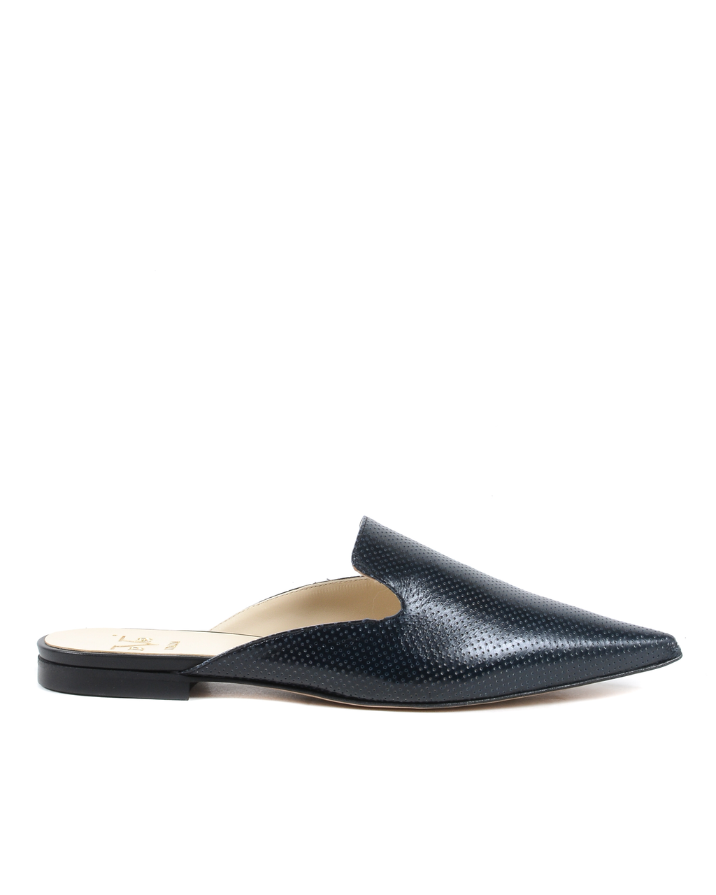 19V69 Italia Slide Donna Nero Lucido 4747 SABOT TRAF NERO LUCIDO
