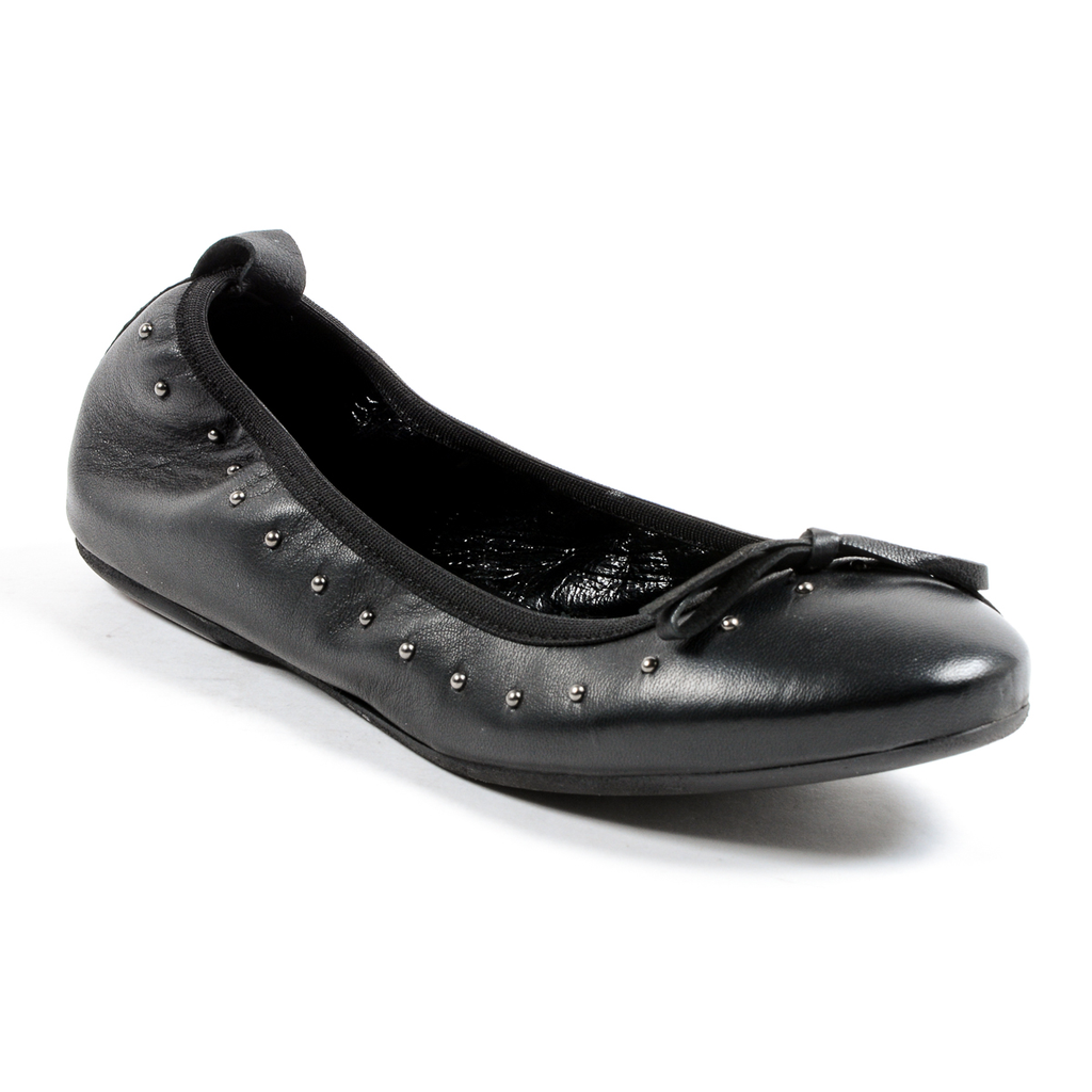Andrew Charles Ballerina morbida da donna nera ALICIA