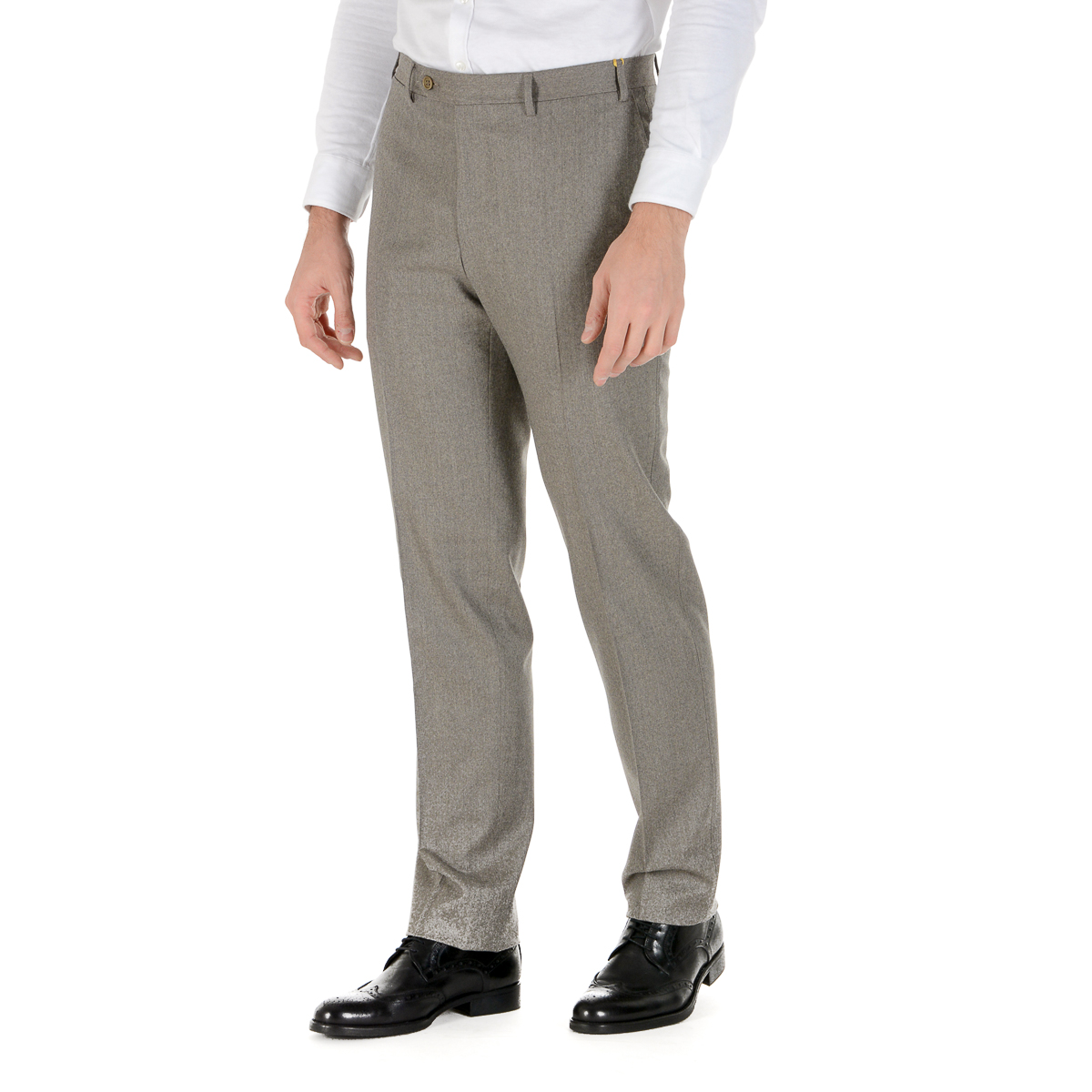 Pantaloni da uomo Canali grigi