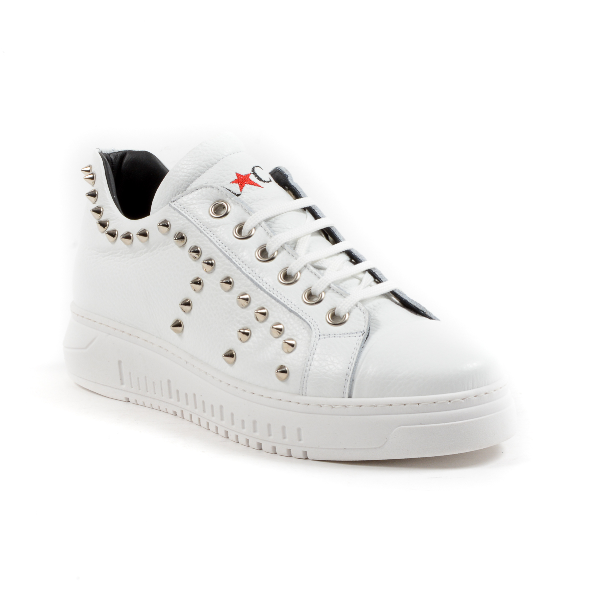 Andrew Charles Sneaker da uomo bianca LIL