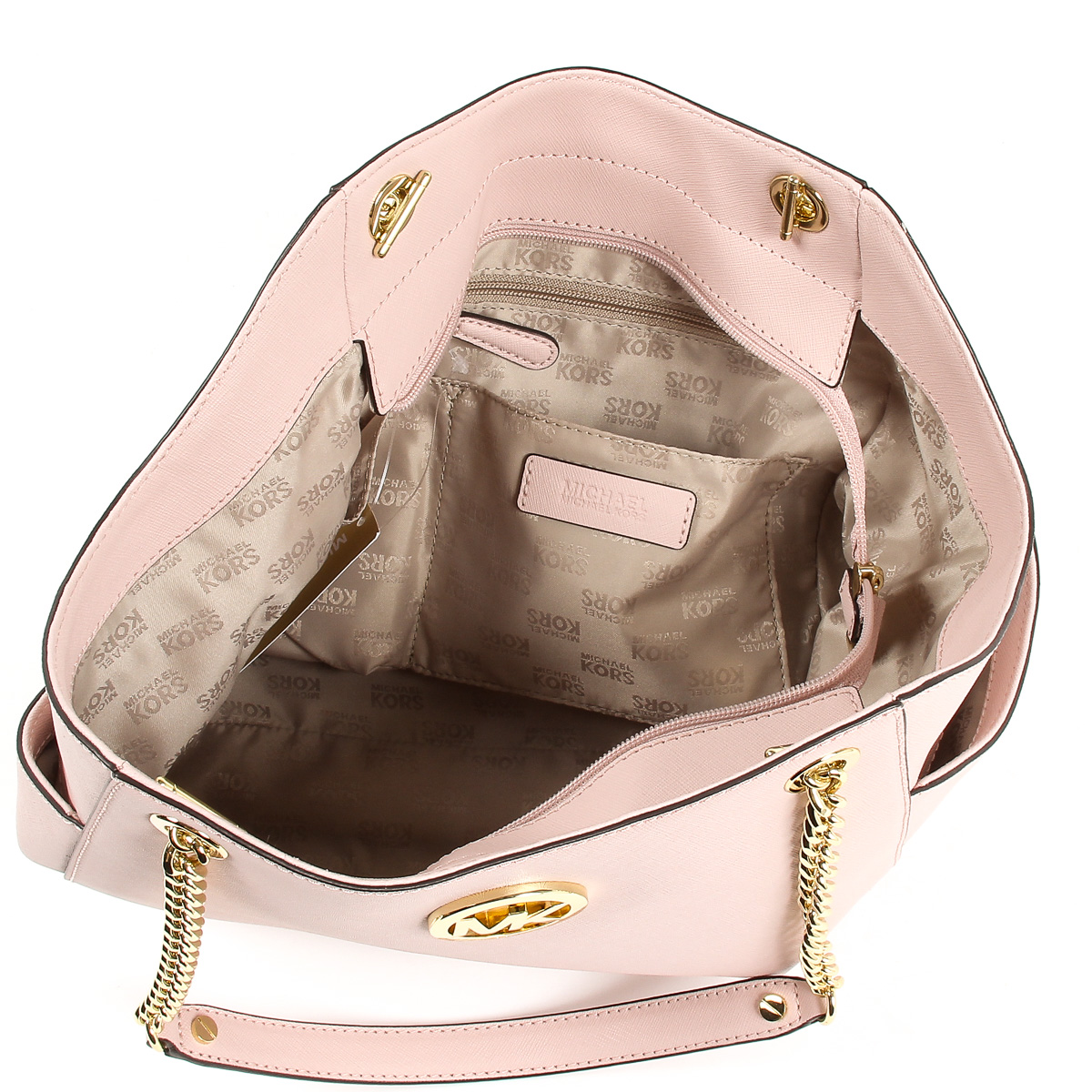 Borsa a mano da donna Michael Kors JET SET TRAVEL 35T5GTVT3L BLOSSOM