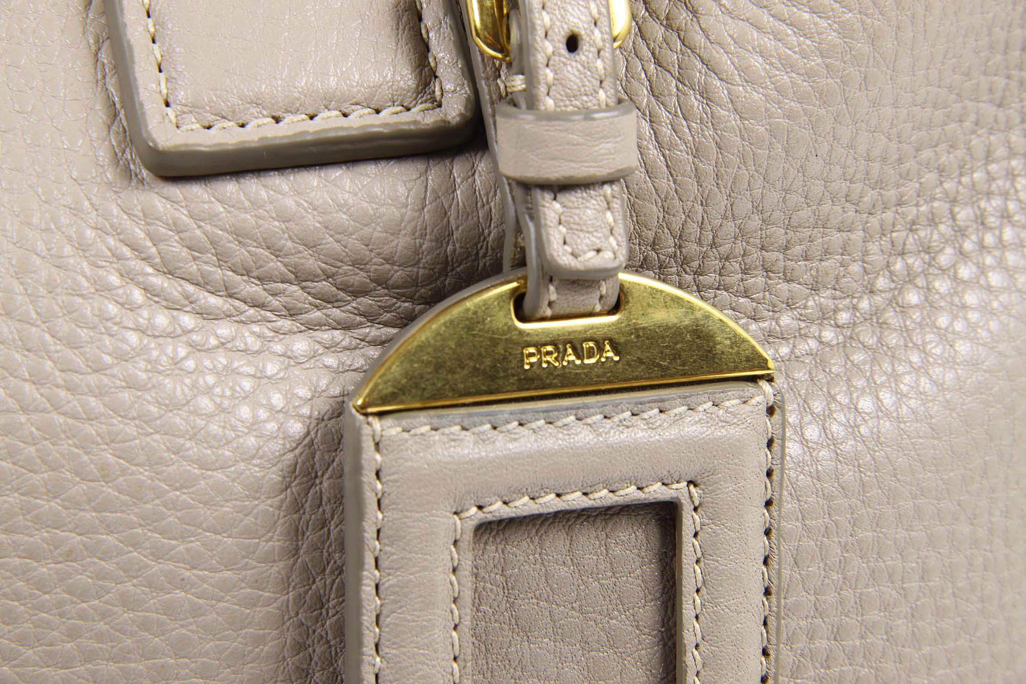 Borsa tote Prada BR4372 Pomice Vitello Daino