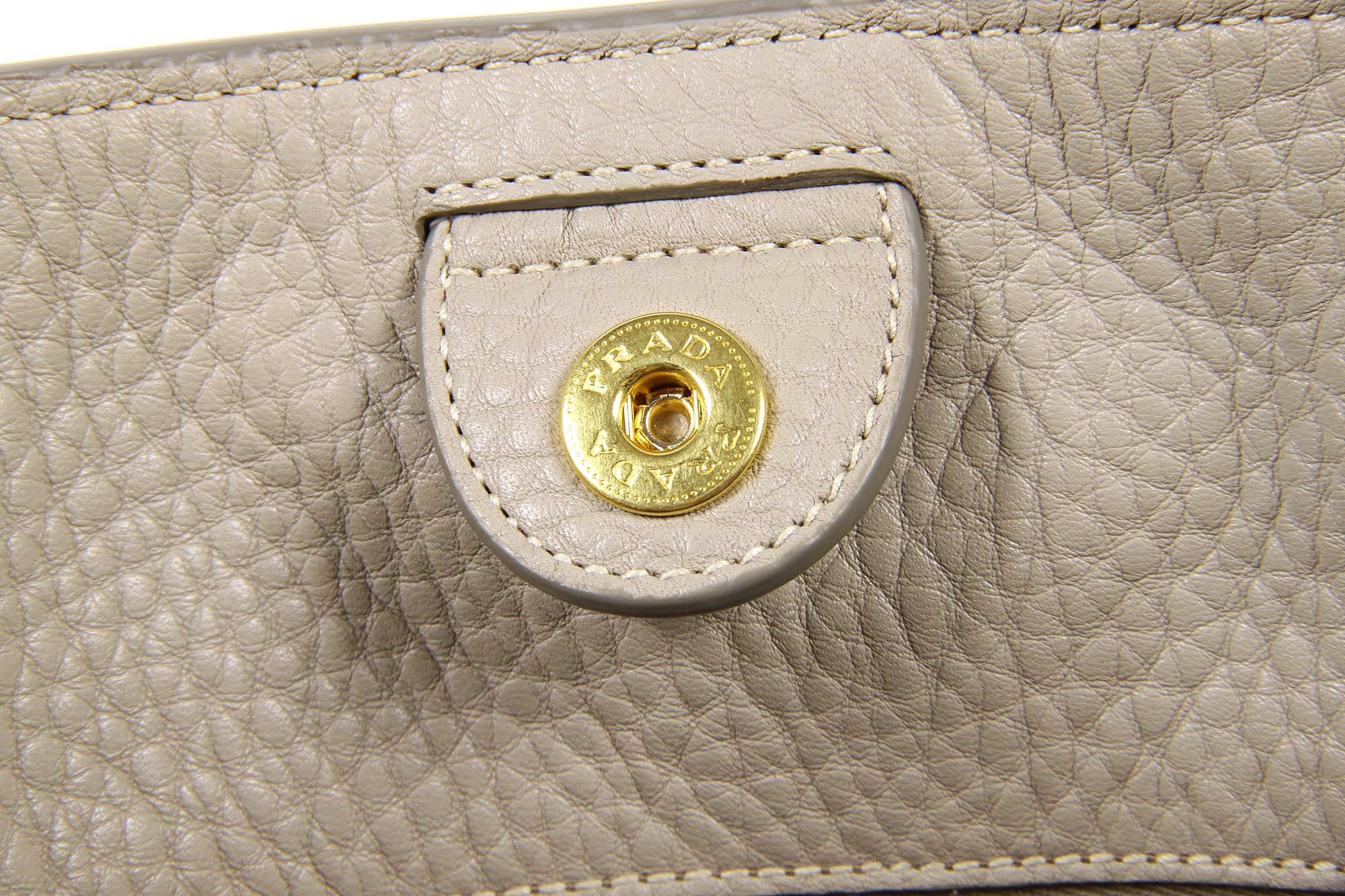 Borsa tote Prada BR4372 Pomice Vitello Daino