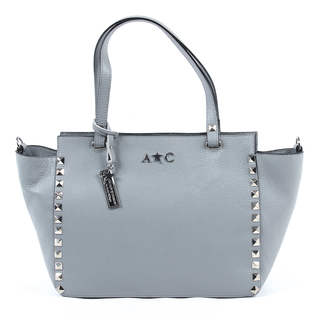 Borsa a mano da donna Andrew Charles grigia JASMIN